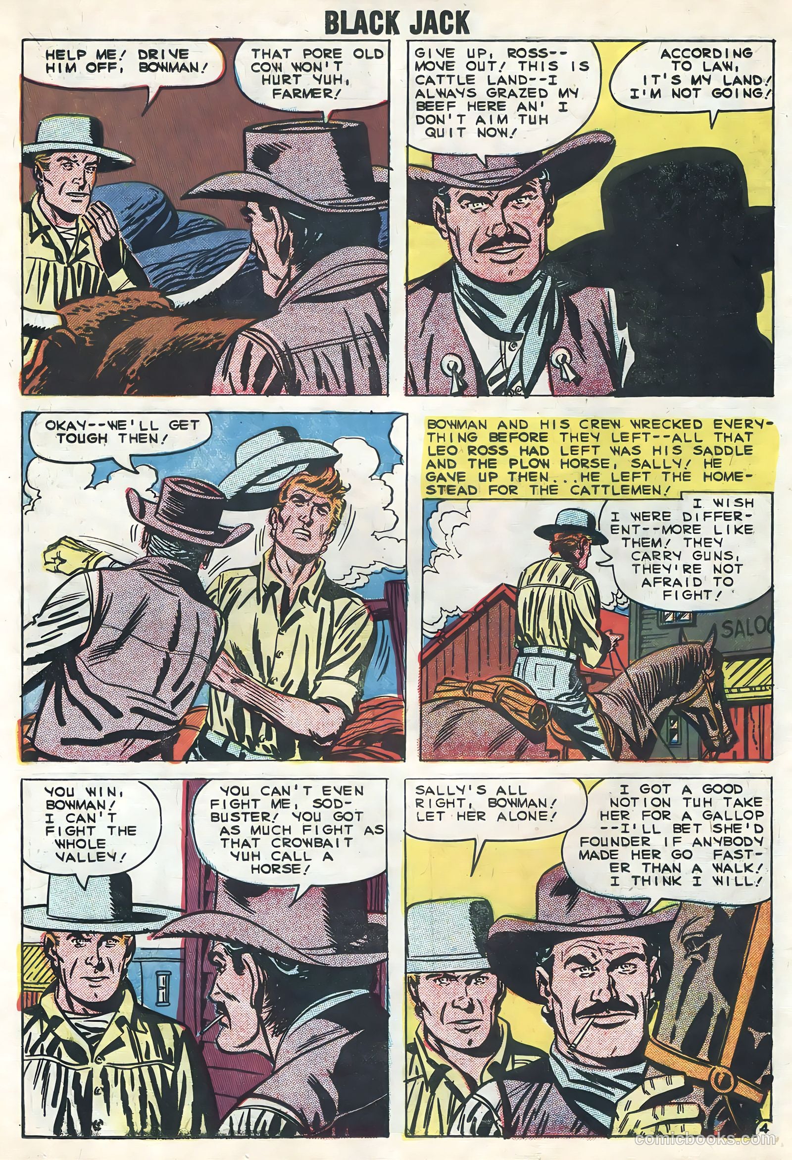 Rocky Lane's Black Jack #29 (1959) — page 26 of 36