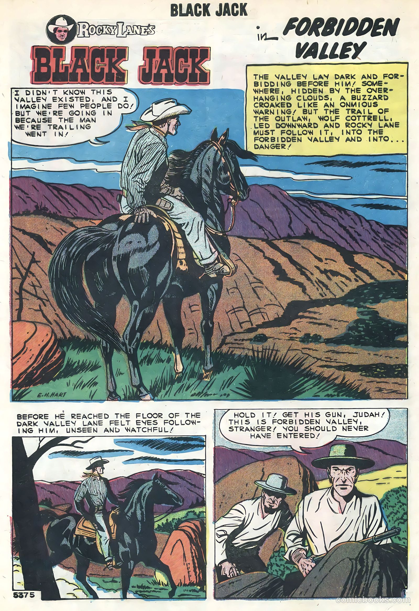 Rocky Lane's Black Jack #29 (1959) — page 28 of 36