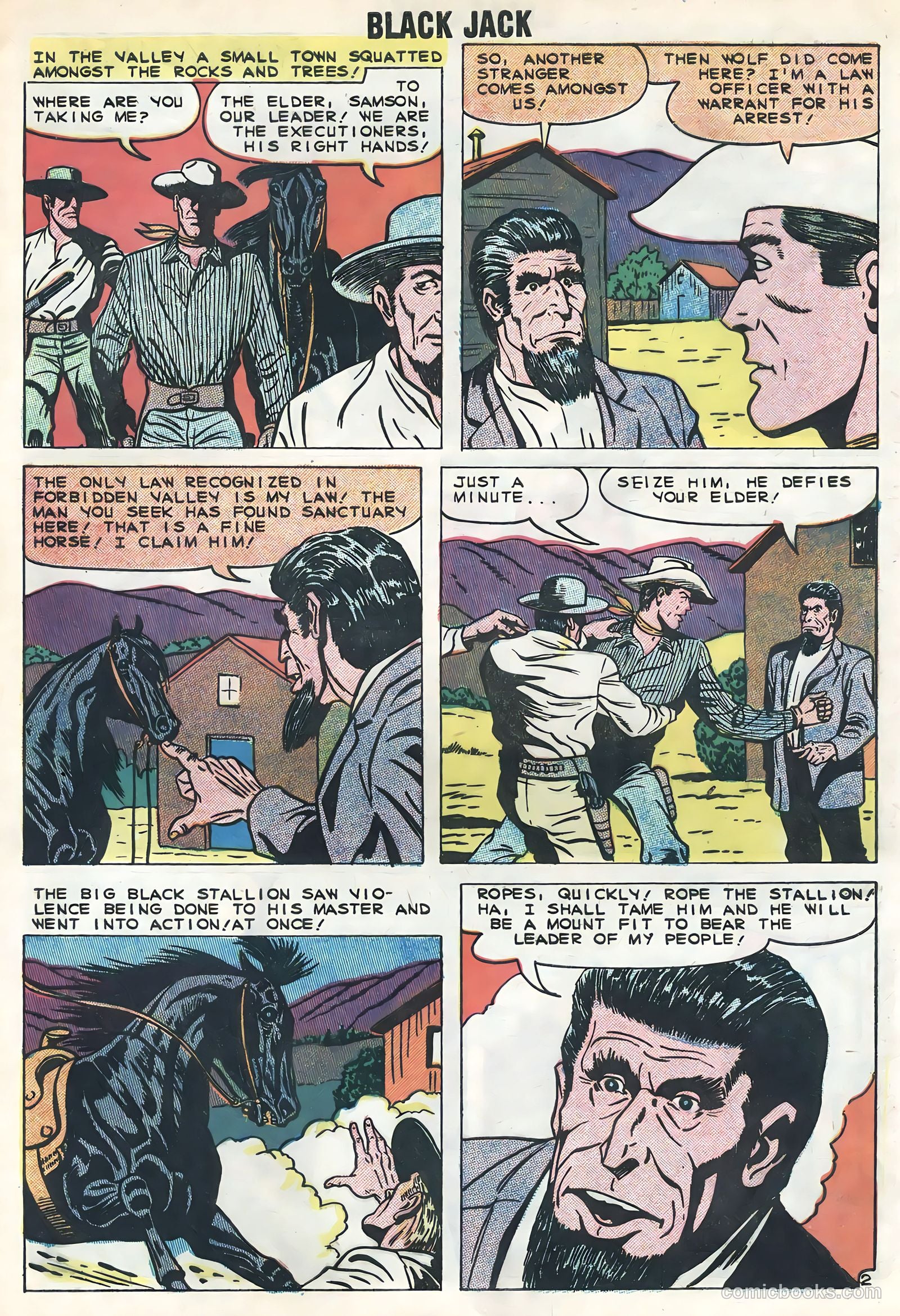 Rocky Lane's Black Jack #29 (1959) — page 29 of 36