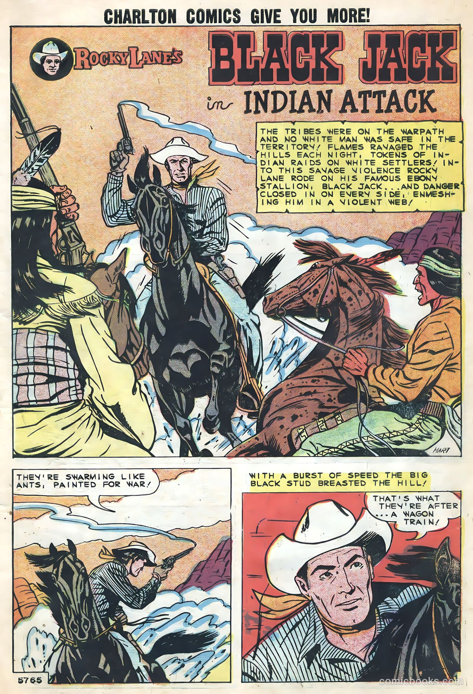 Rocky Lane's Black Jack #30 (1959) — page 3 of 36