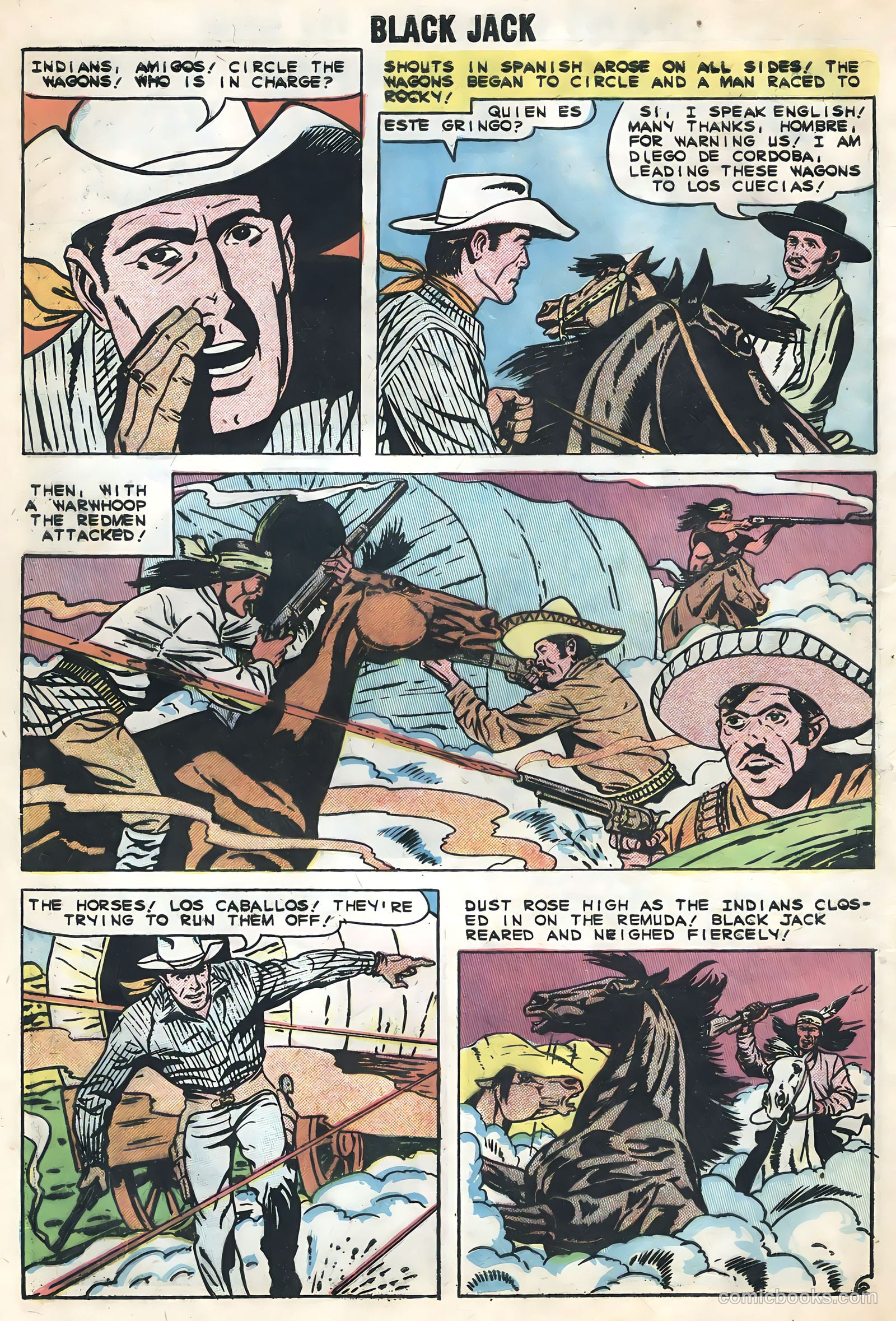 Rocky Lane's Black Jack #30 (1959) — page 4 of 36