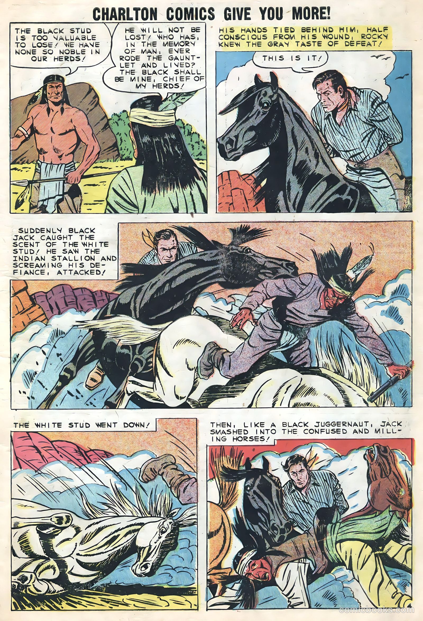 Rocky Lane's Black Jack #30 (1959) — page 7 of 36