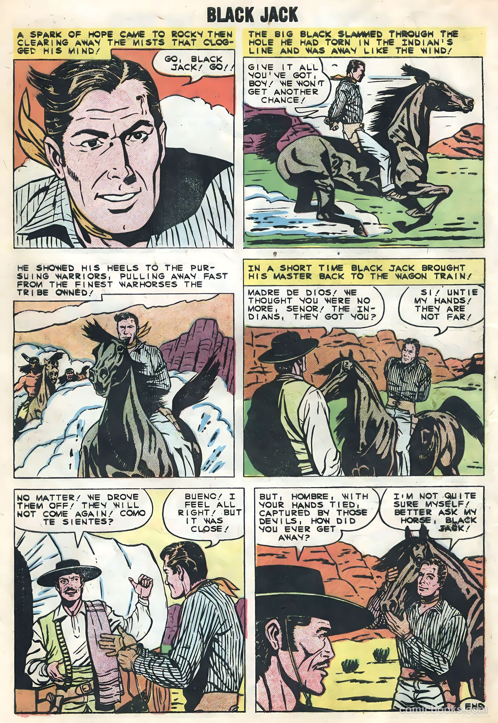 Rocky Lane's Black Jack #30 (1959) — page 8 of 36