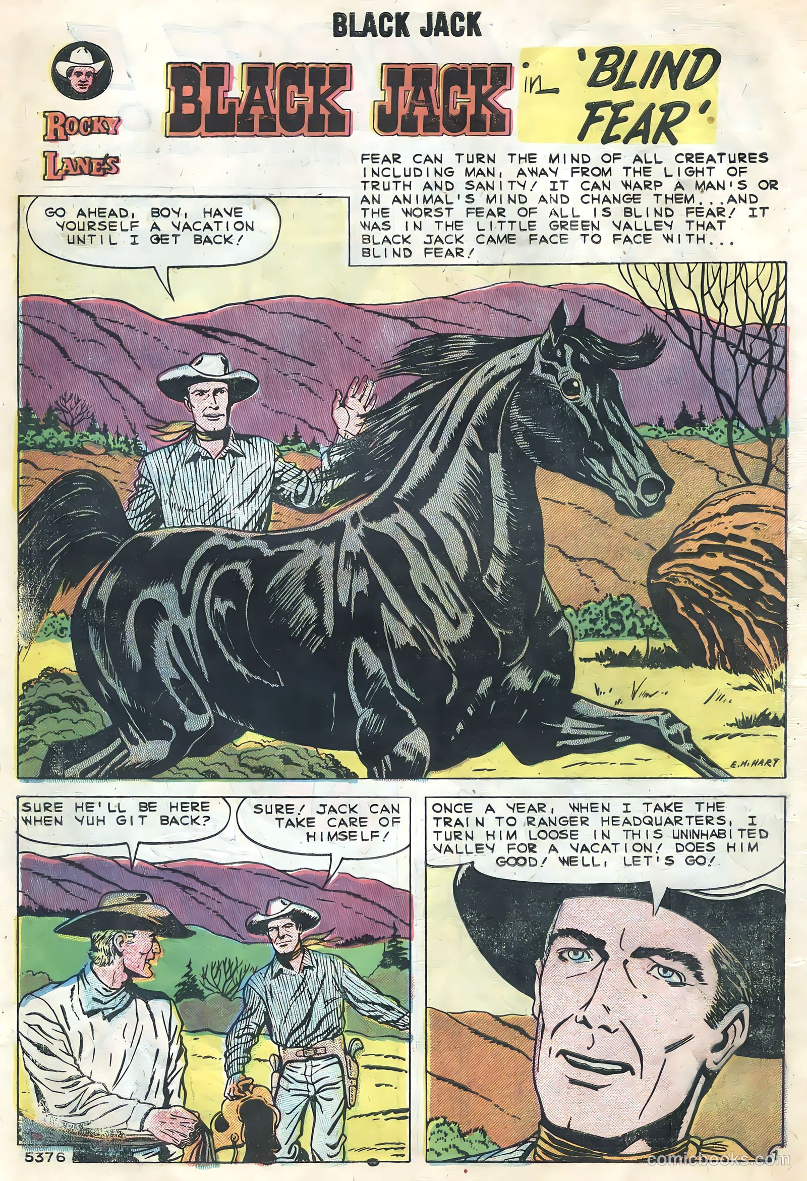 Rocky Lane's Black Jack #30 (1959) — page 10 of 36