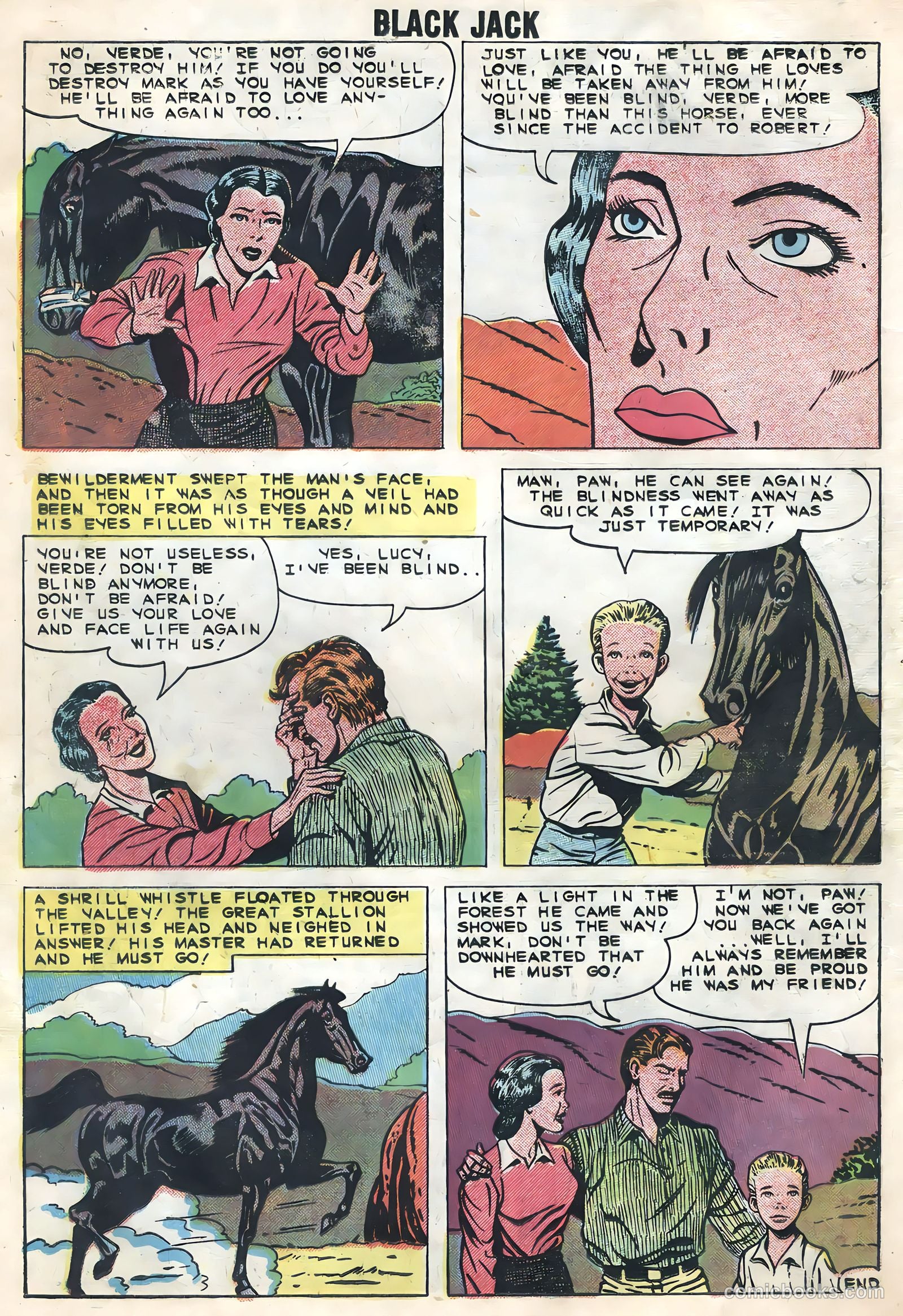 Rocky Lane's Black Jack #30 (1959) — page 14 of 36
