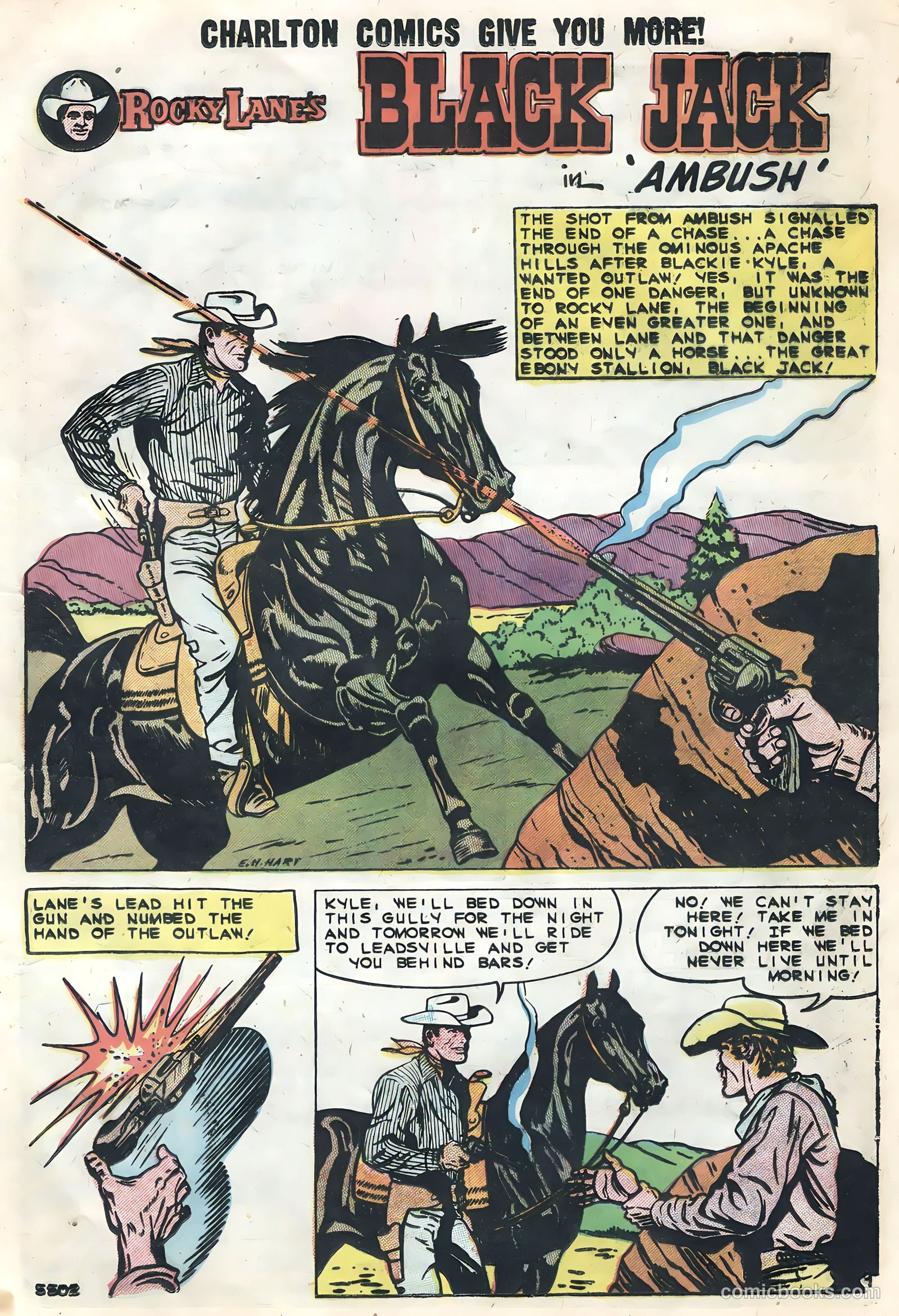 Rocky Lane's Black Jack #30 (1959) — page 17 of 36