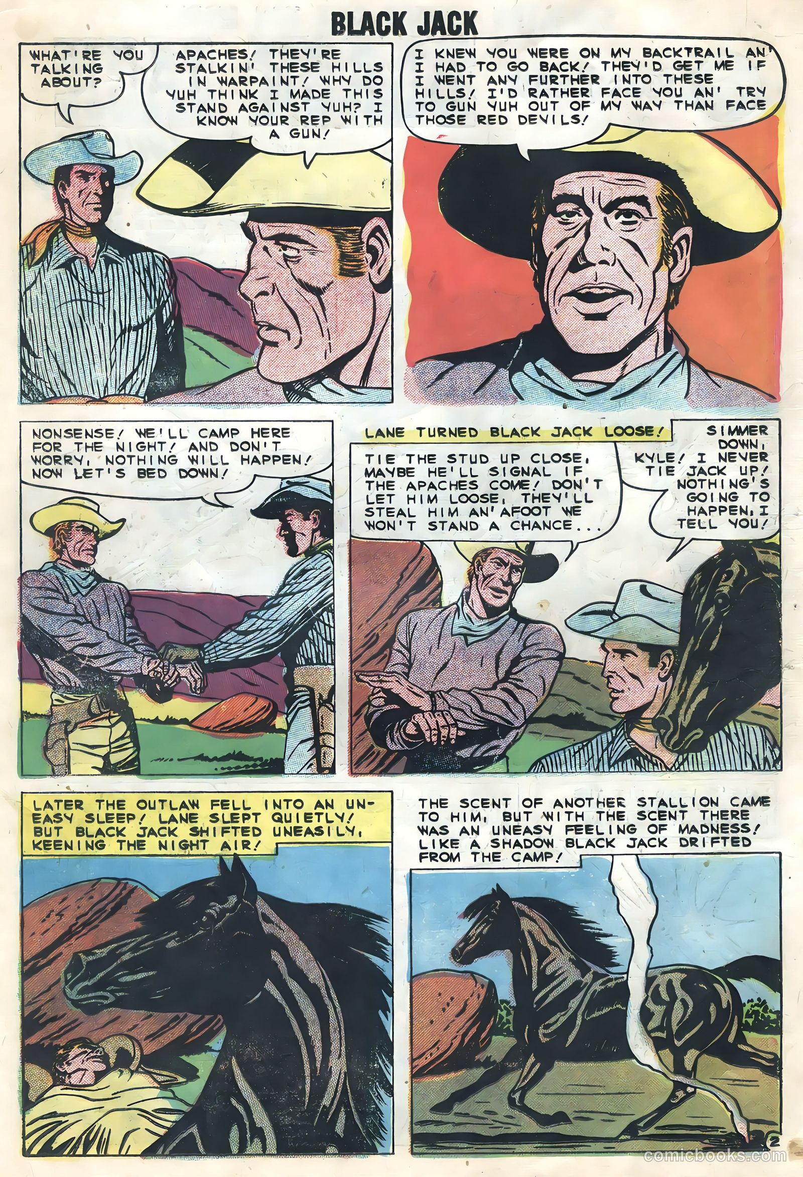 Rocky Lane's Black Jack #30 (1959) — page 18 of 36