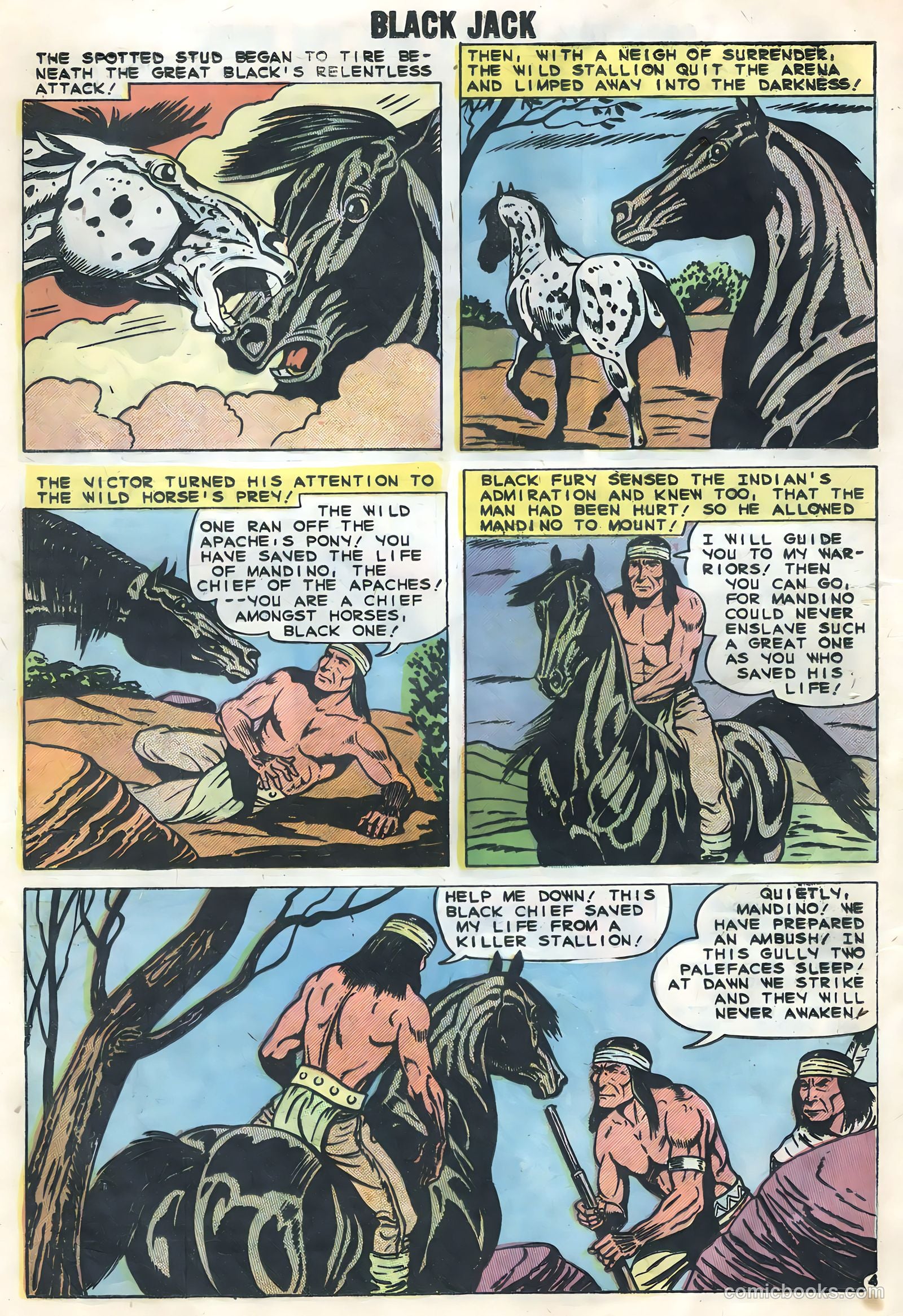 Rocky Lane's Black Jack #30 (1959) — page 20 of 36