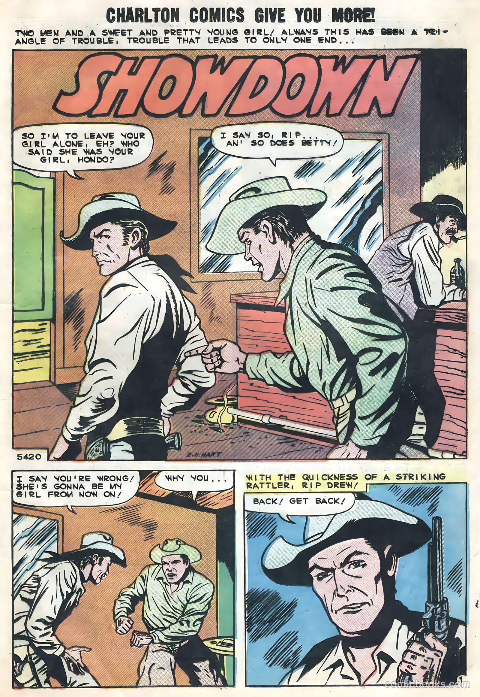 Rocky Lane's Black Jack #30 (1959) — page 25 of 36