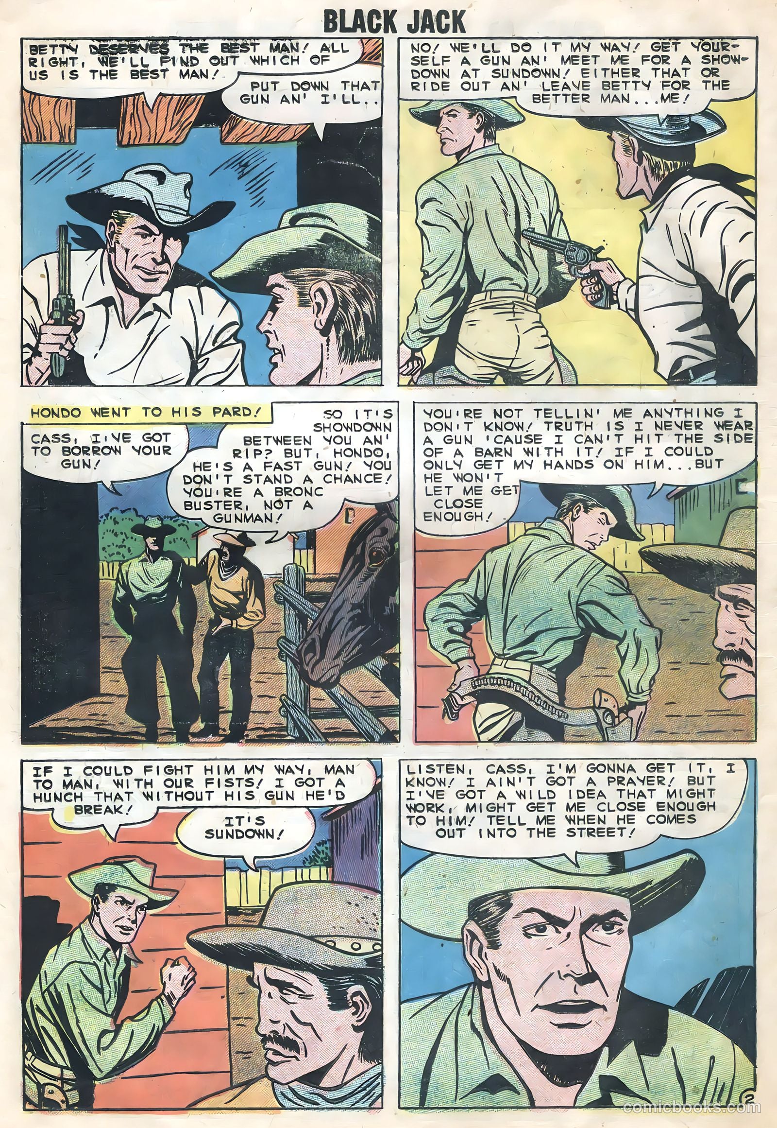 Rocky Lane's Black Jack #30 (1959) — page 26 of 36