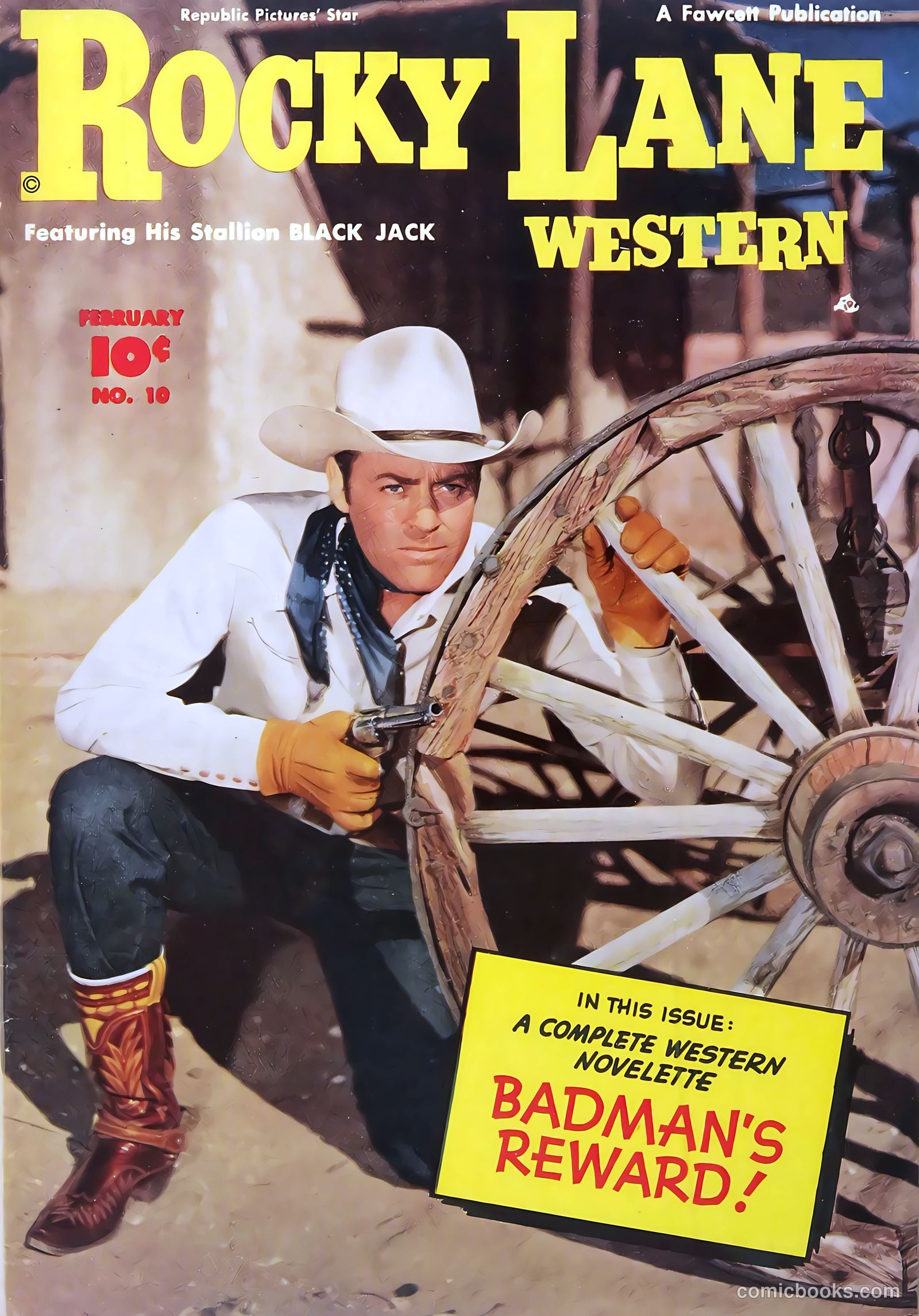 Rocky Lane Western #10