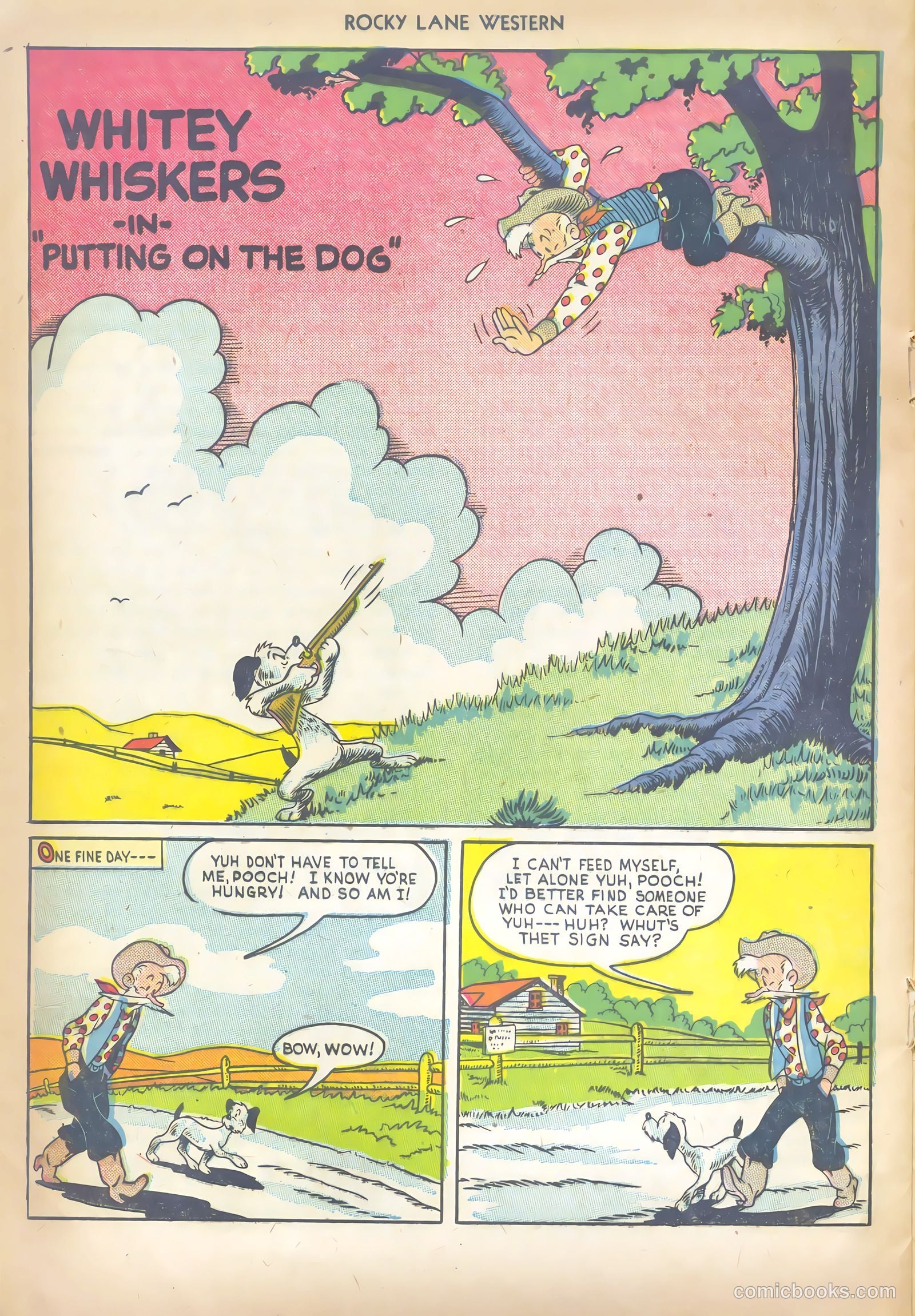 Rocky Lane Western #10 (1950) — page 24 of 36