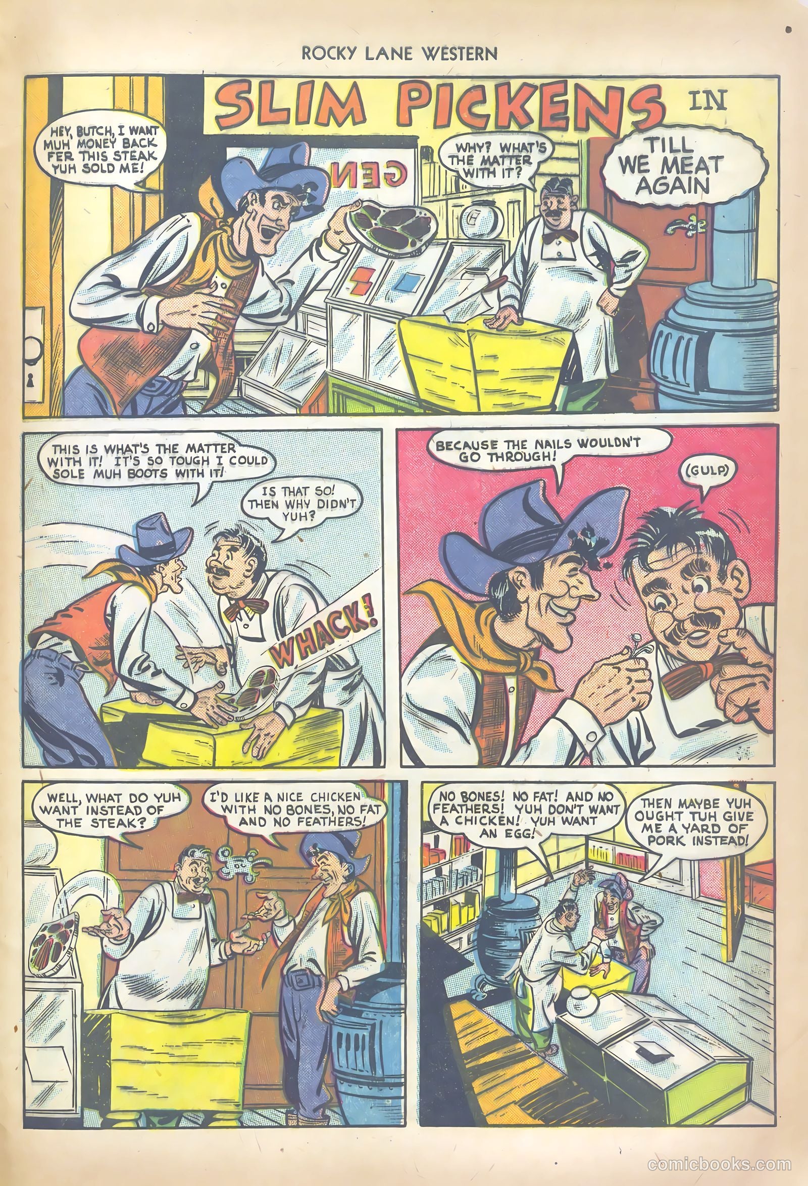 Rocky Lane Western #10 (1950) — page 29 of 36
