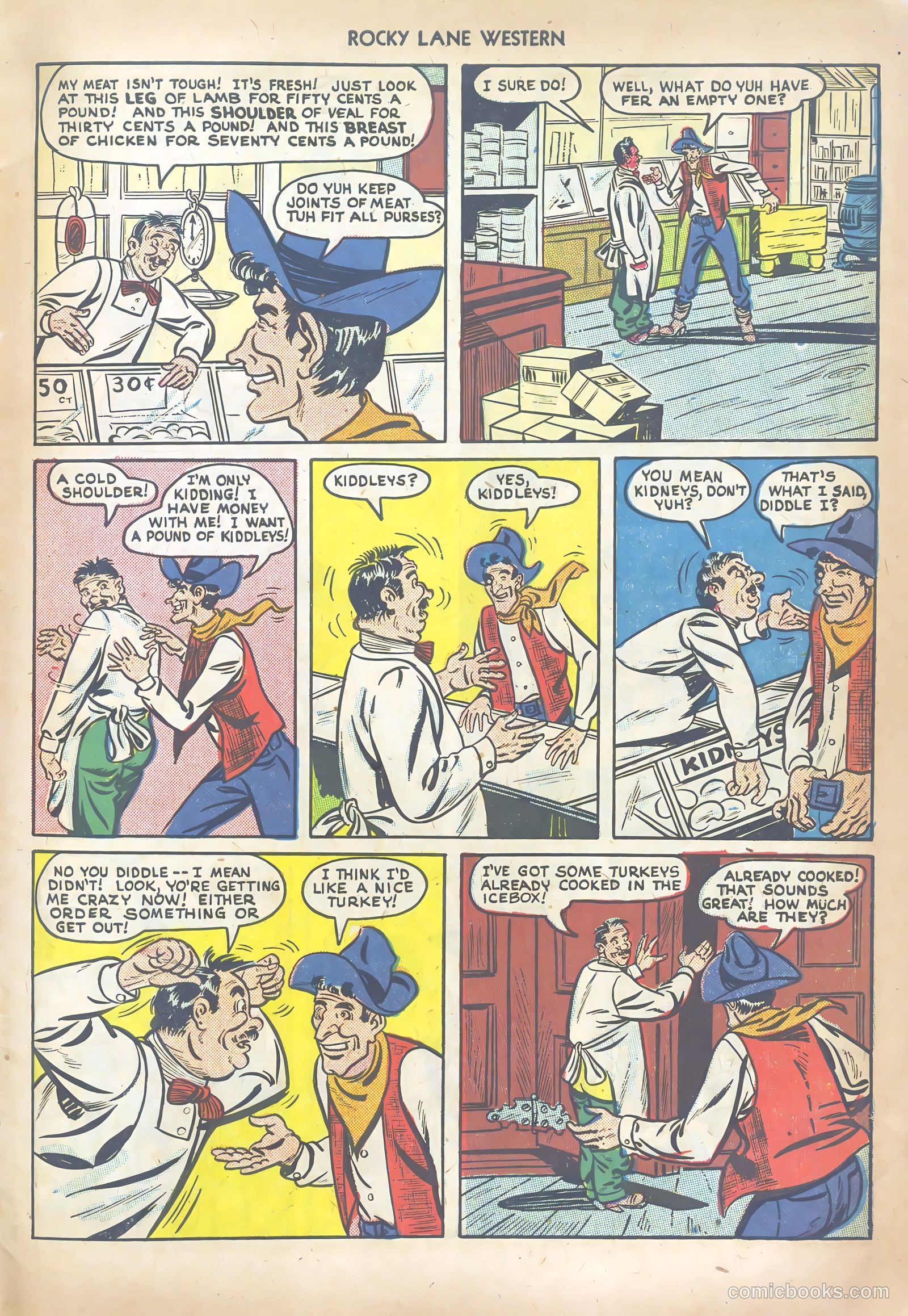 Rocky Lane Western #10 (1950) — page 31 of 36