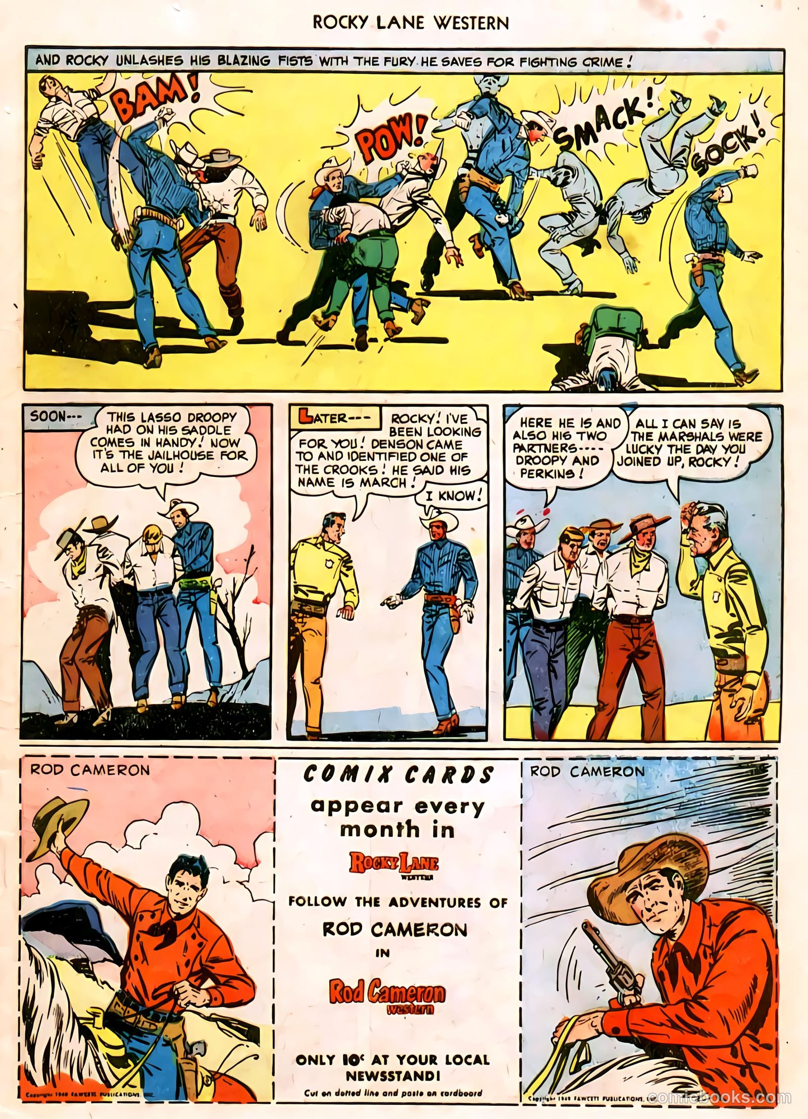 Rocky Lane Western #11 (1950) — page 20 of 50