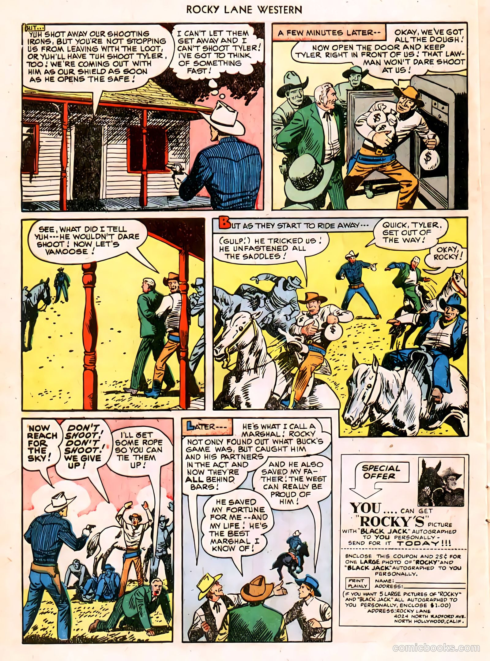 Rocky Lane Western #11 (1950) — page 31 of 50