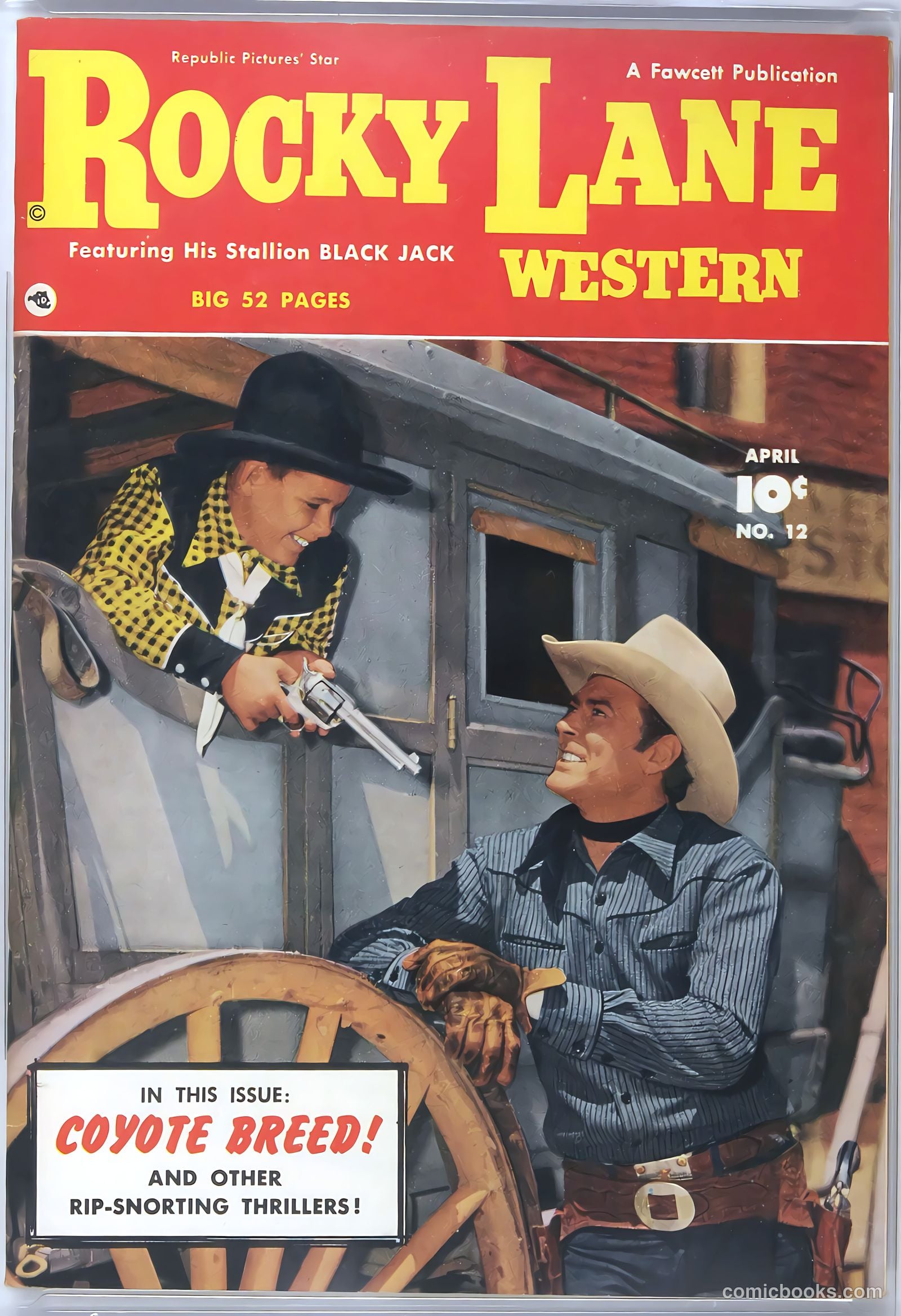 Rocky Lane Western #12