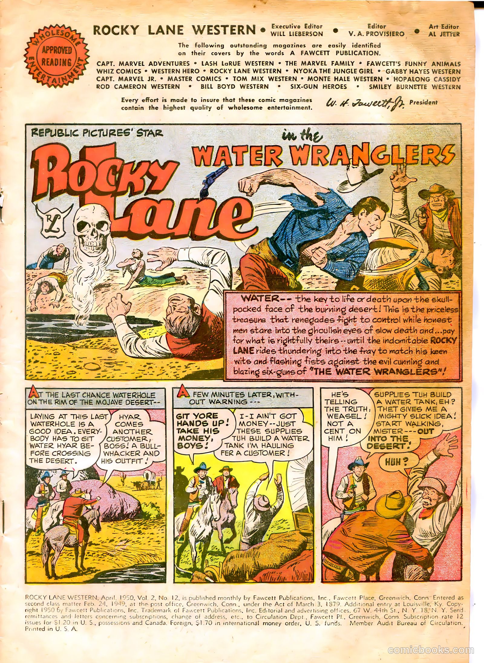 Rocky Lane Western #12 (1950) — page 3 of 52