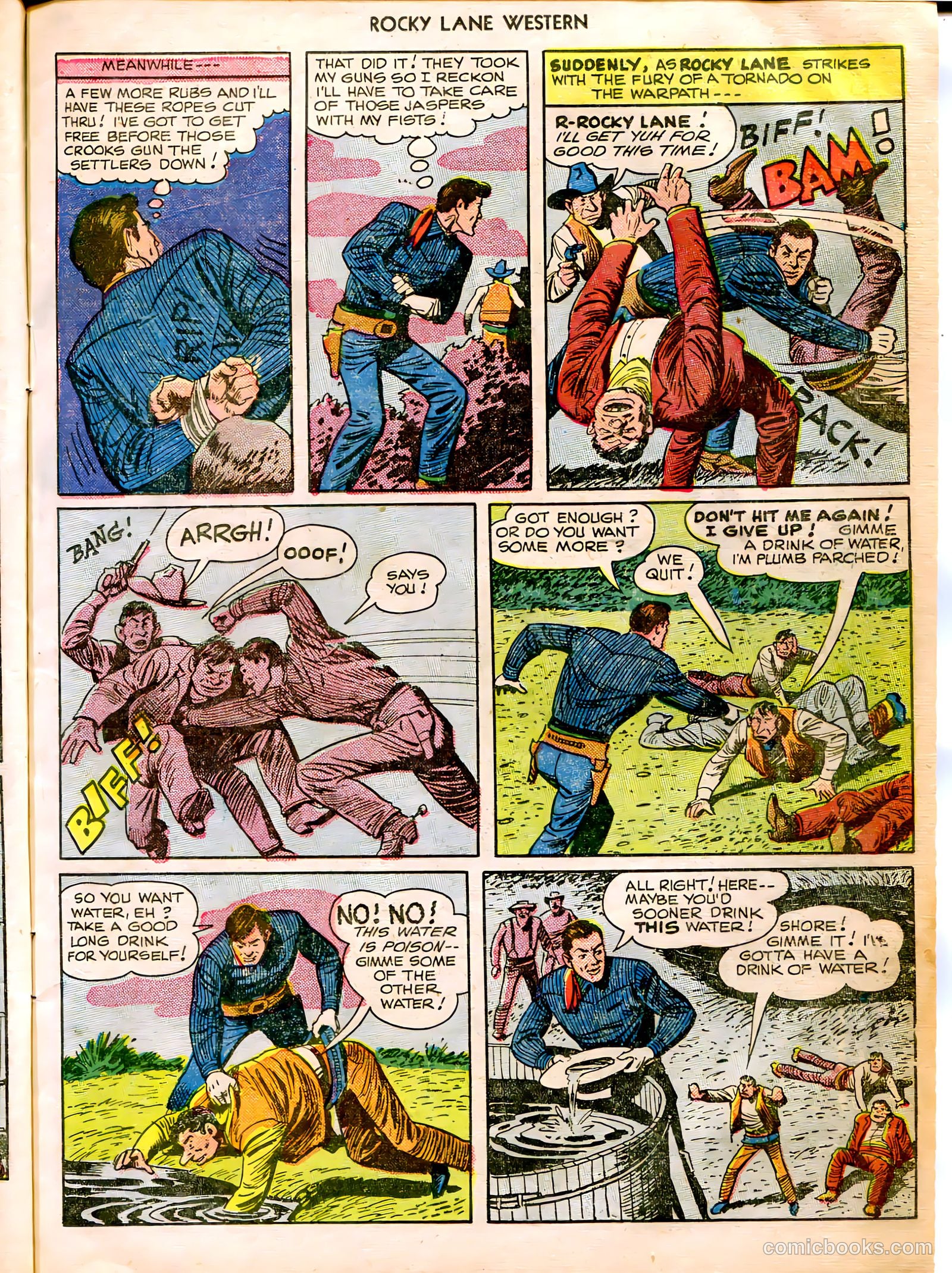 Rocky Lane Western #12 (1950) — page 11 of 52