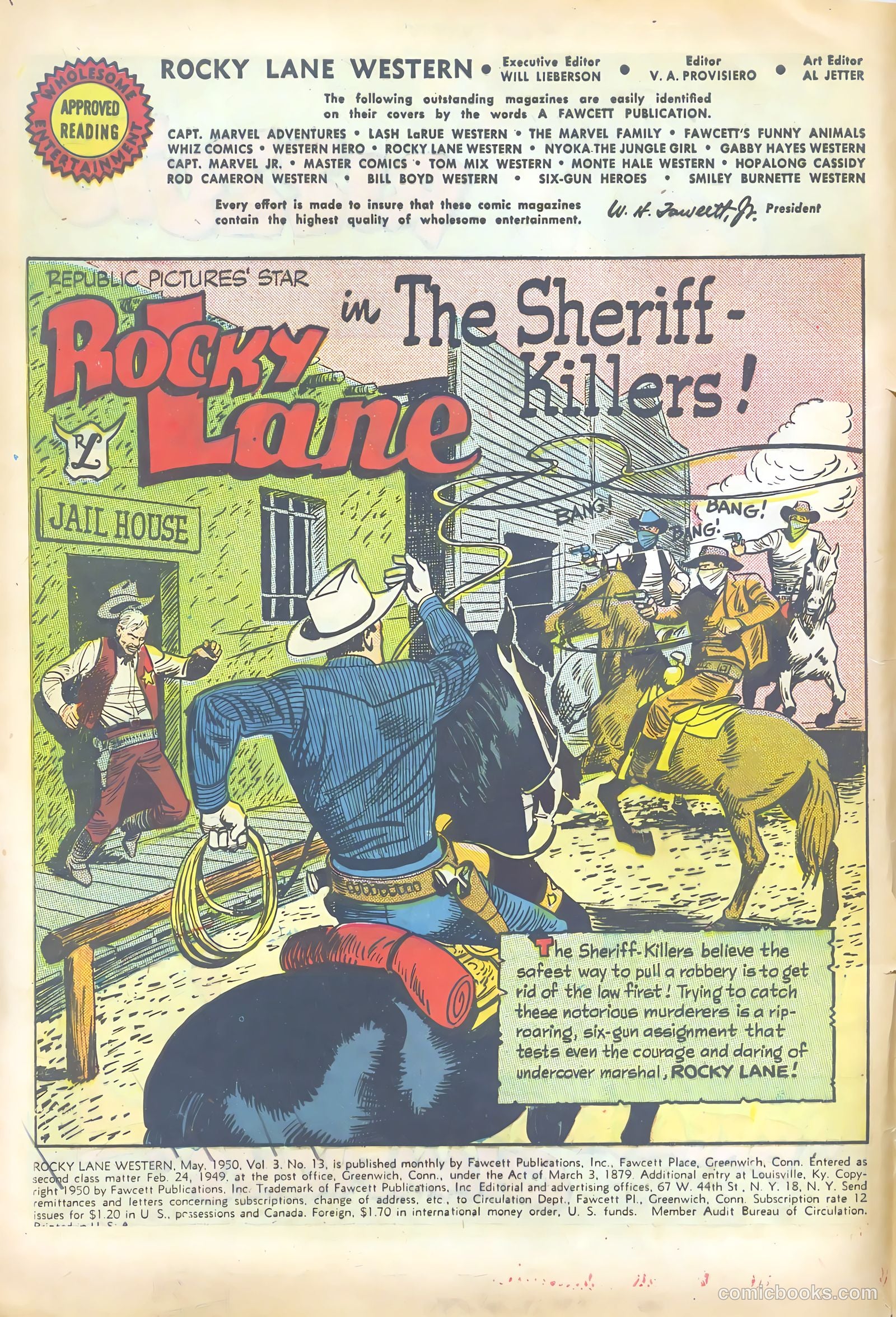 Rocky Lane Western #13 (1950) — page 4 of 52