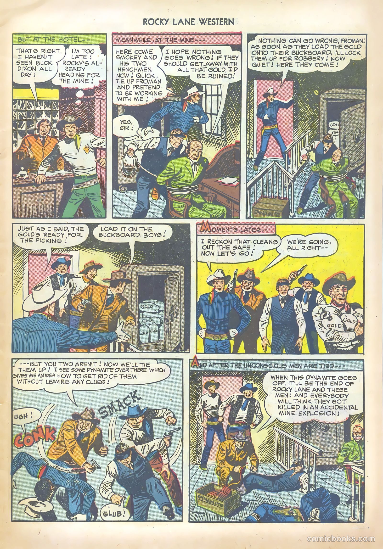 Rocky Lane Western #13 (1950) — page 11 of 52