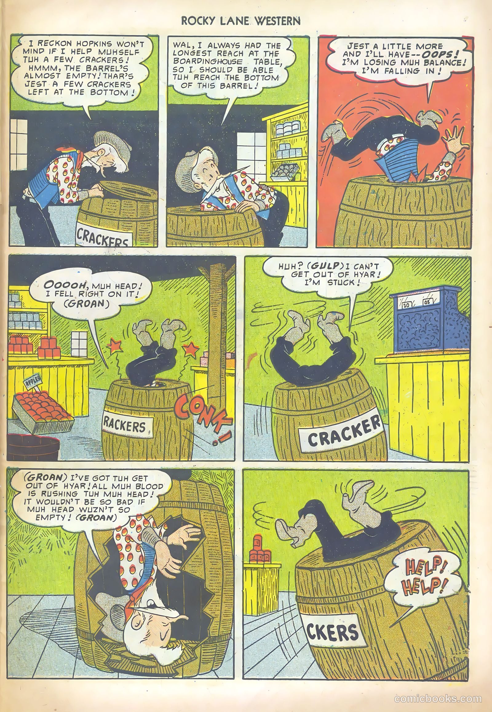 Rocky Lane Western #13 (1950) — page 39 of 52