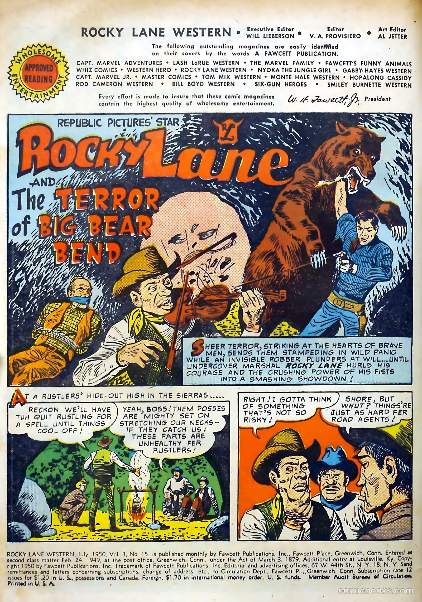 Rocky Lane Western #15 (1950) — page 4 of 52