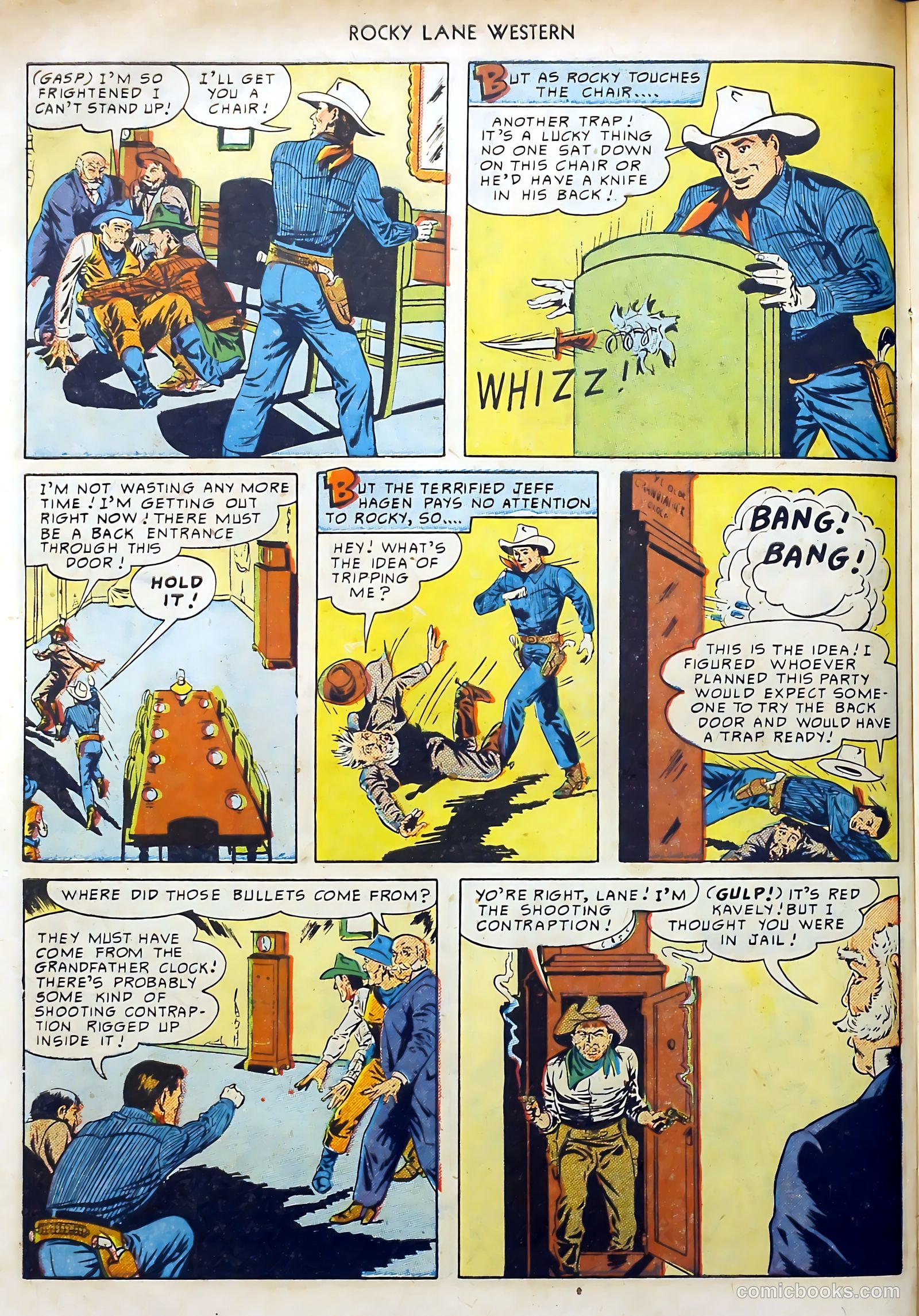 Rocky Lane Western #15 (1950) — page 22 of 52