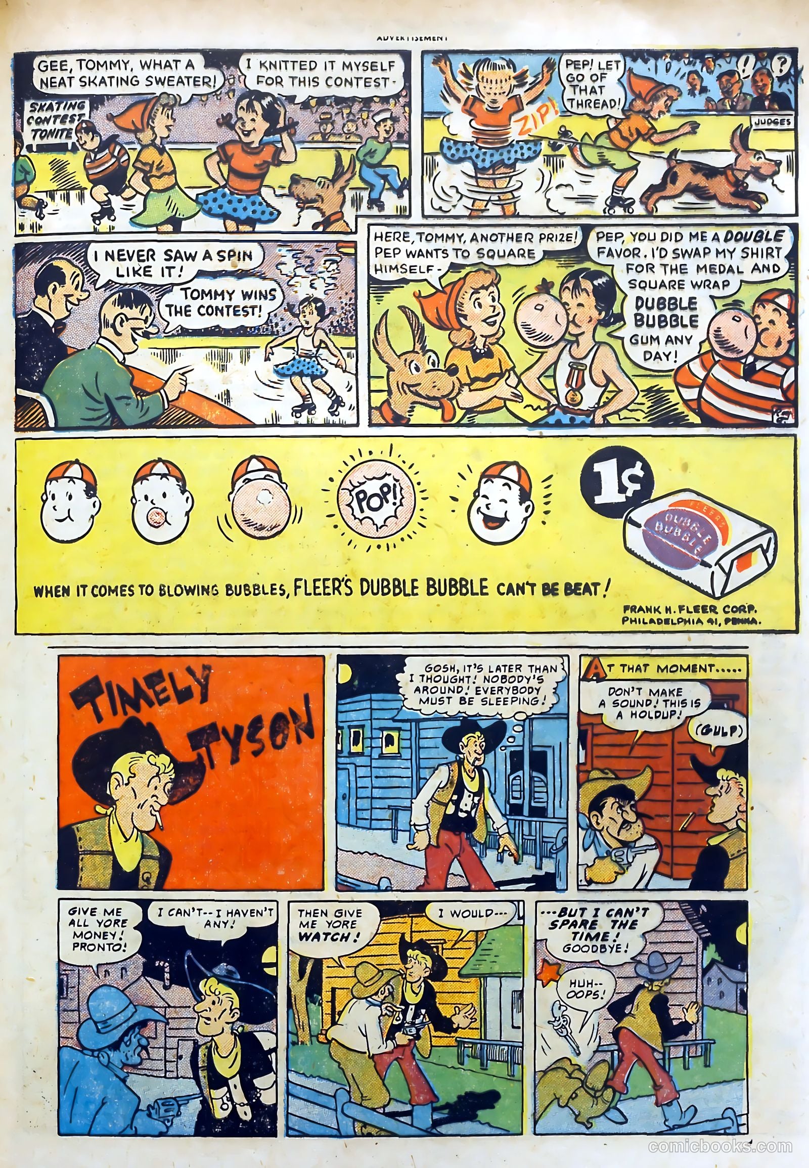 Rocky Lane Western #15 (1950) — page 33 of 52
