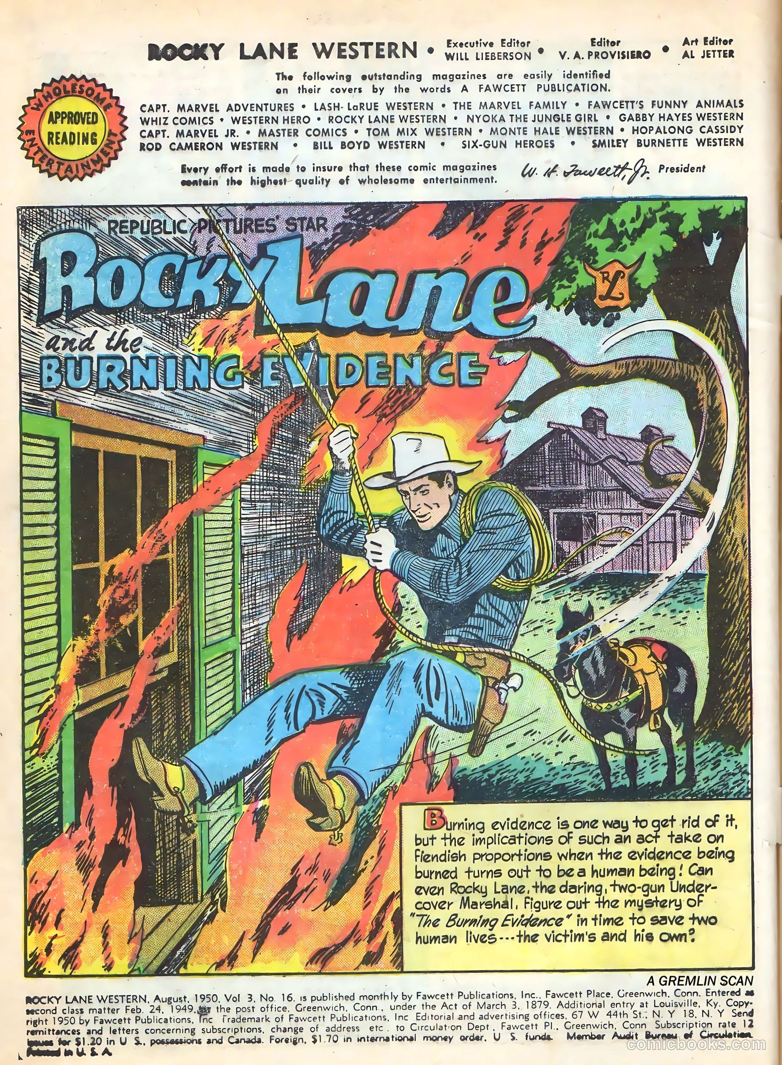 Rocky Lane Western #16 (1950) — page 4 of 52