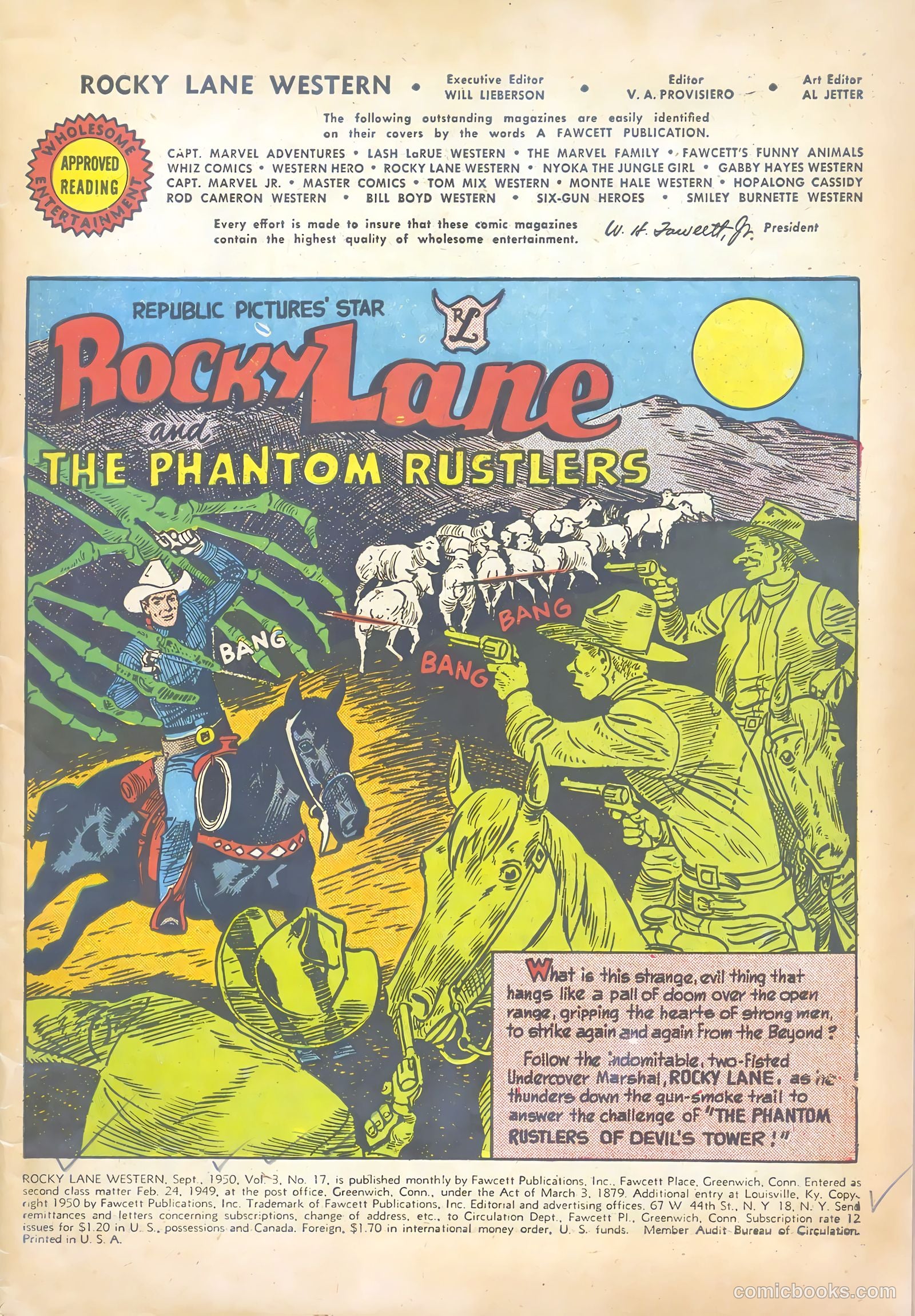 Rocky Lane Western #17 (1950) — page 3 of 52