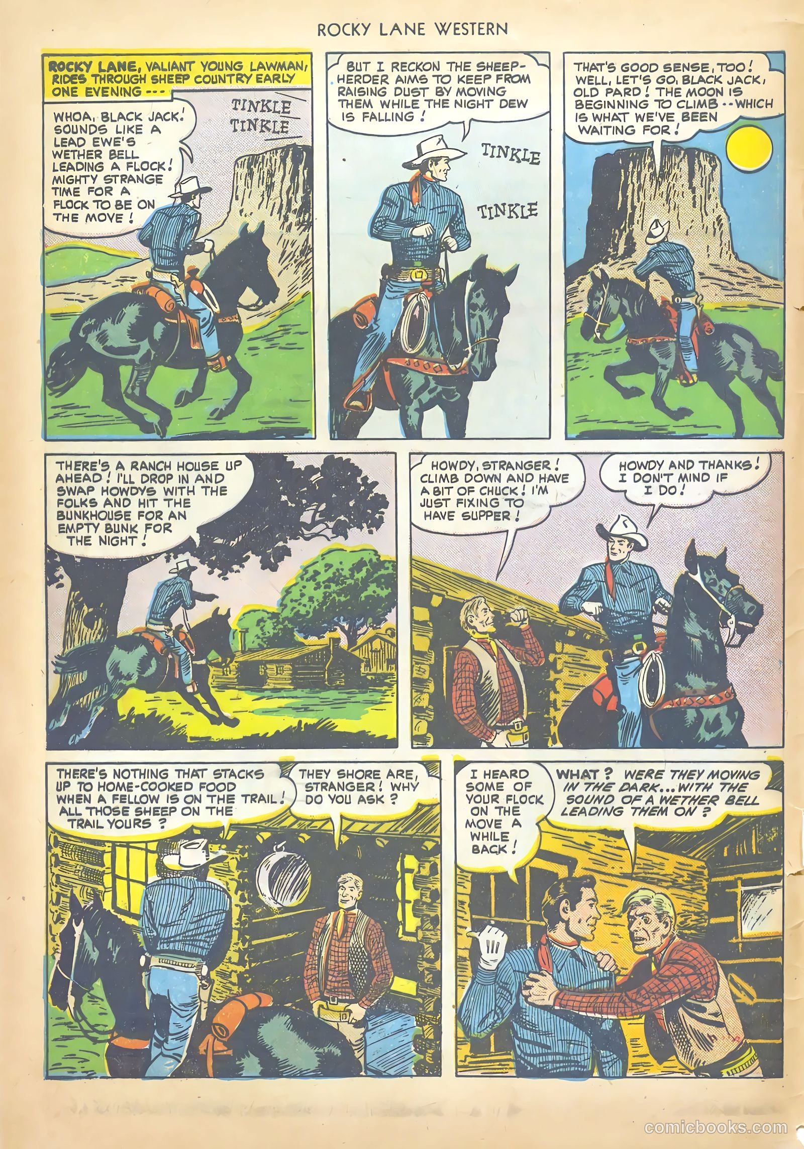 Rocky Lane Western #17 (1950) — page 4 of 52