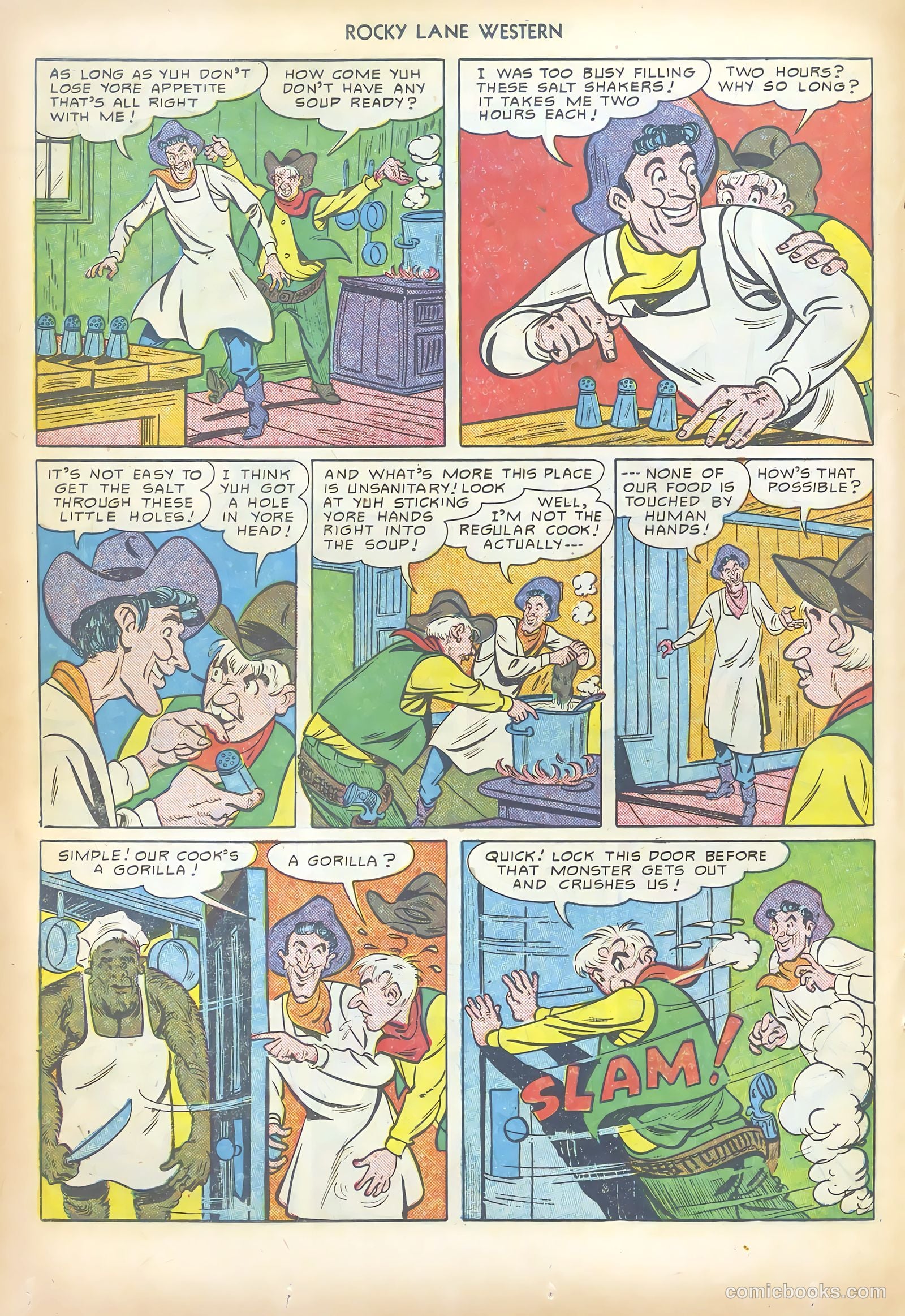 Rocky Lane Western #19 (1950) — page 26 of 52