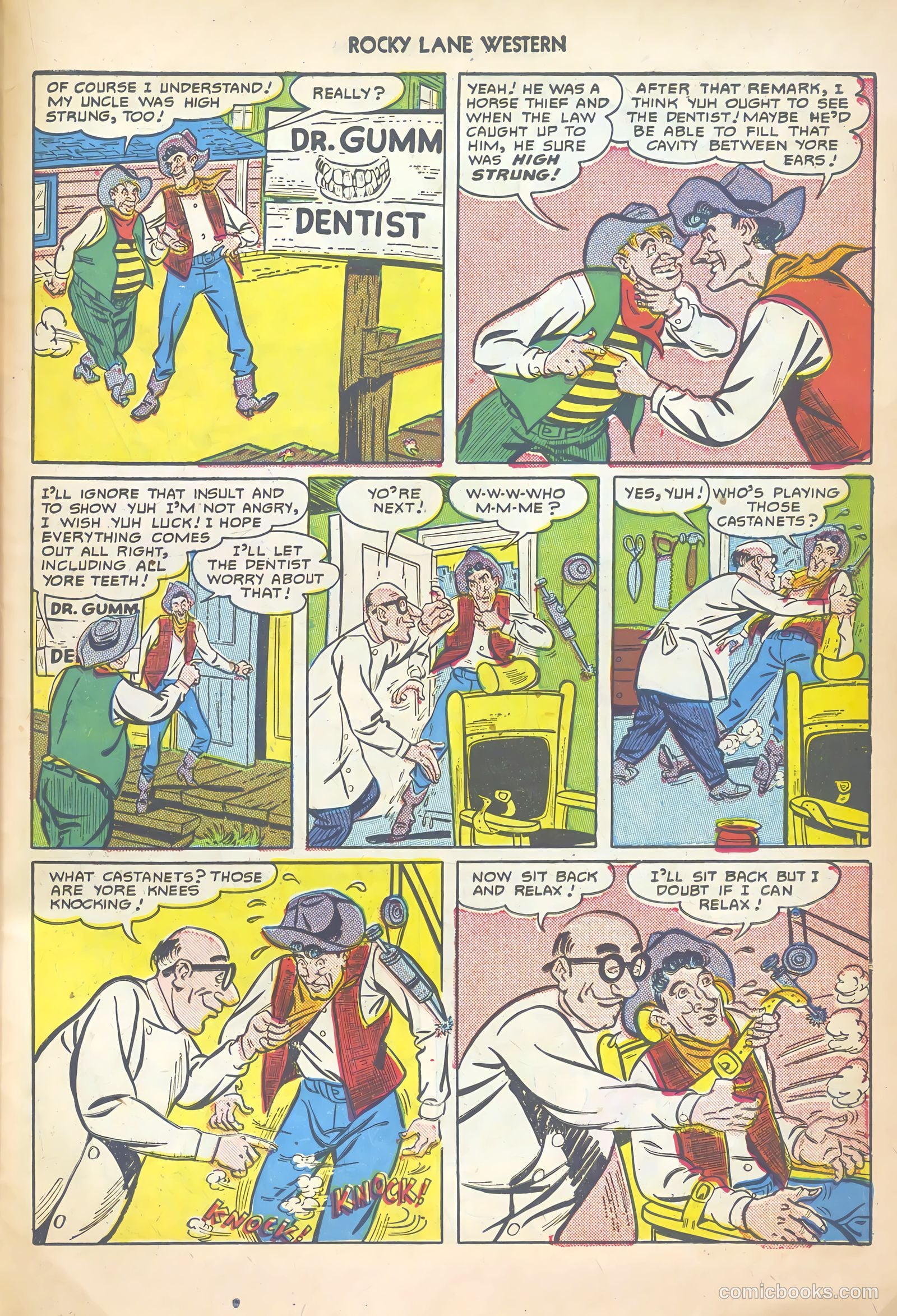 Rocky Lane Western #20 (1950) — page 39 of 52