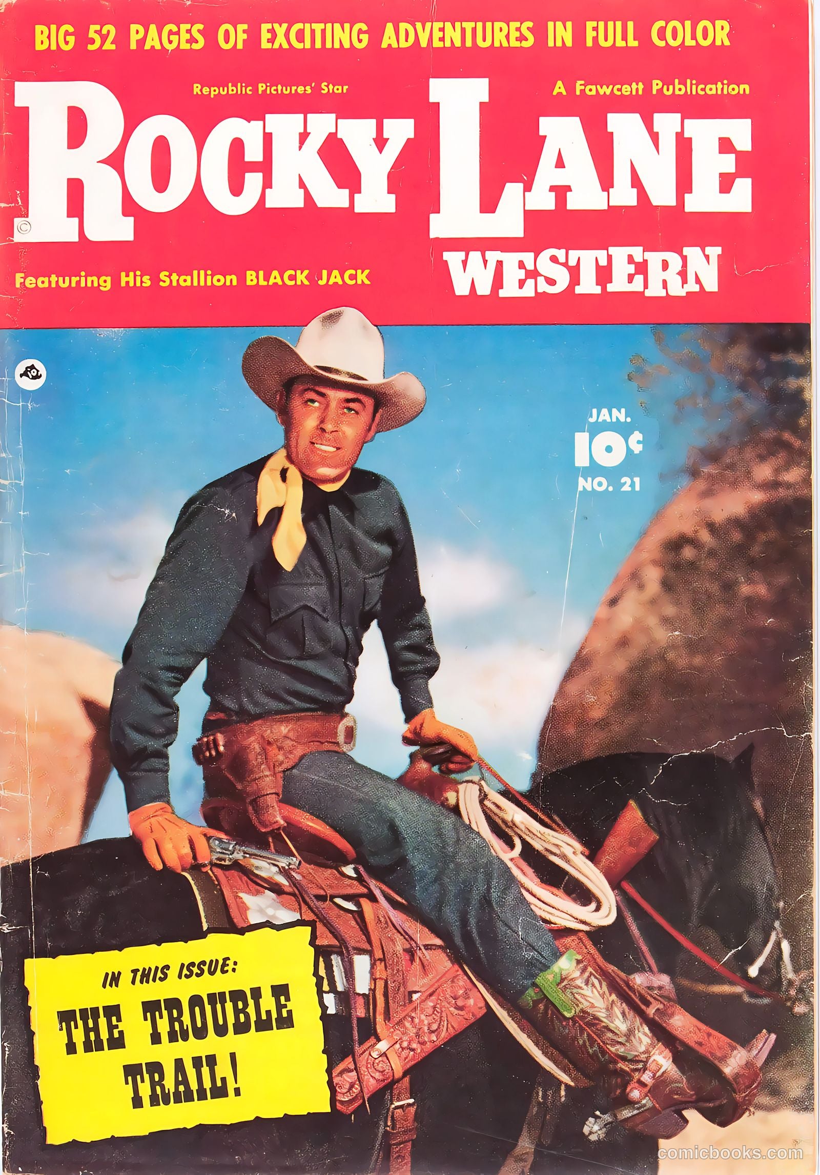 Rocky Lane Western #21