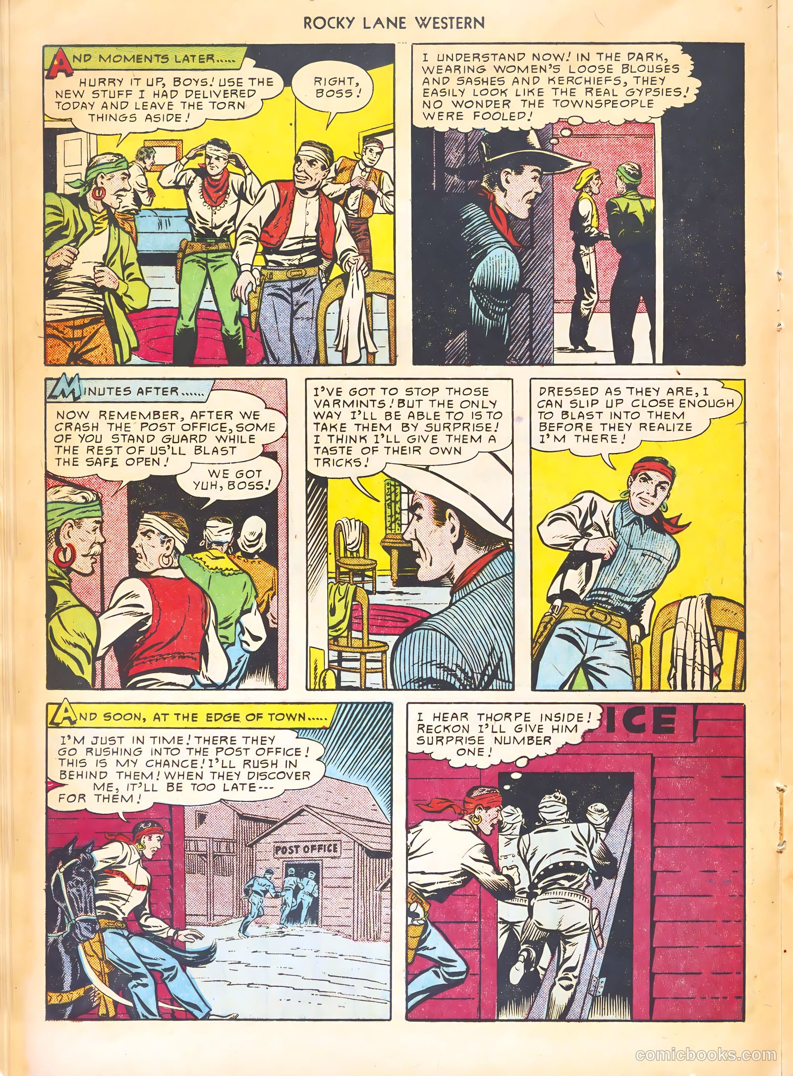Rocky Lane Western #21 (1951) — page 24 of 52