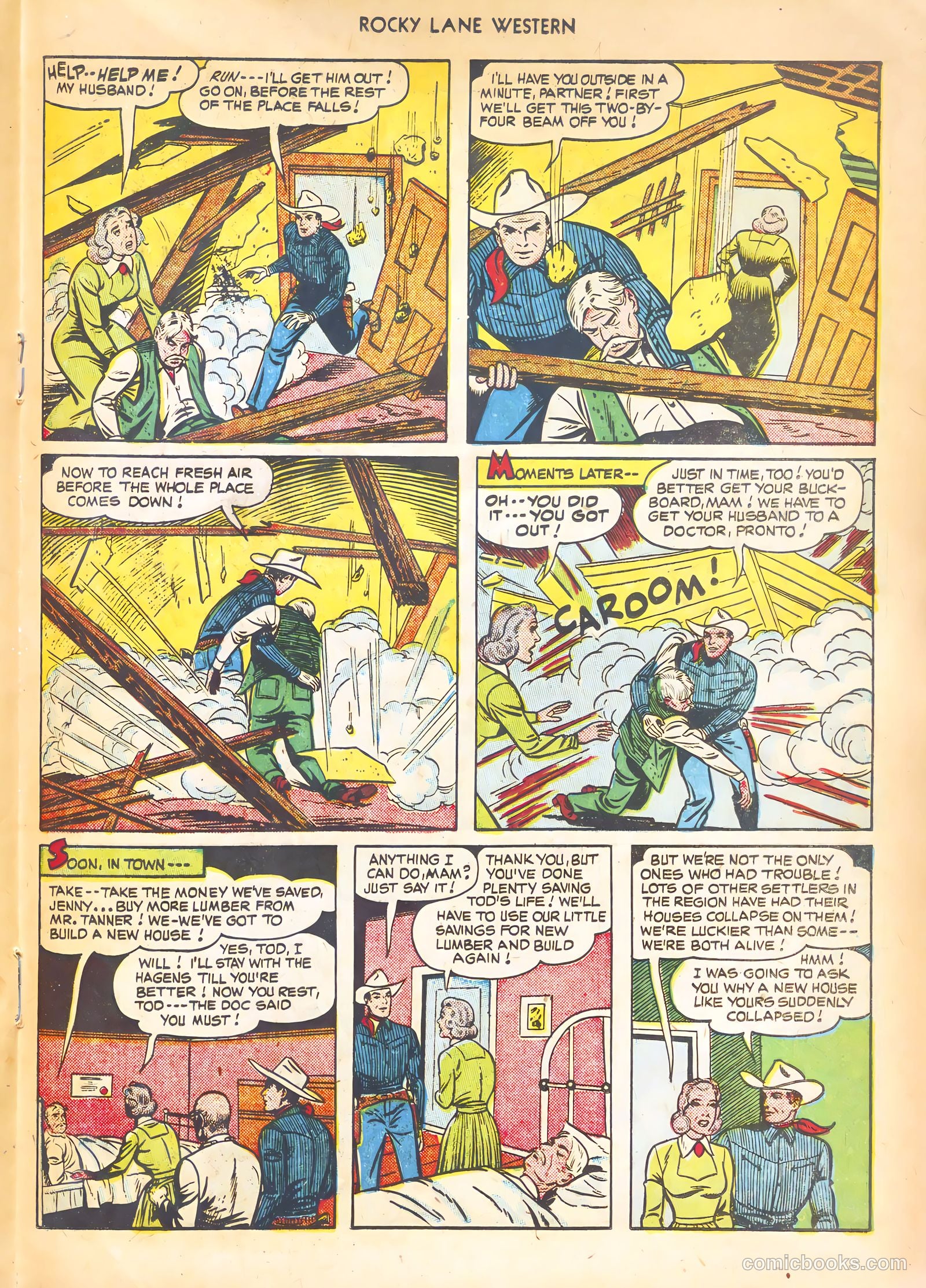Rocky Lane Western #21 (1951) — page 27 of 52
