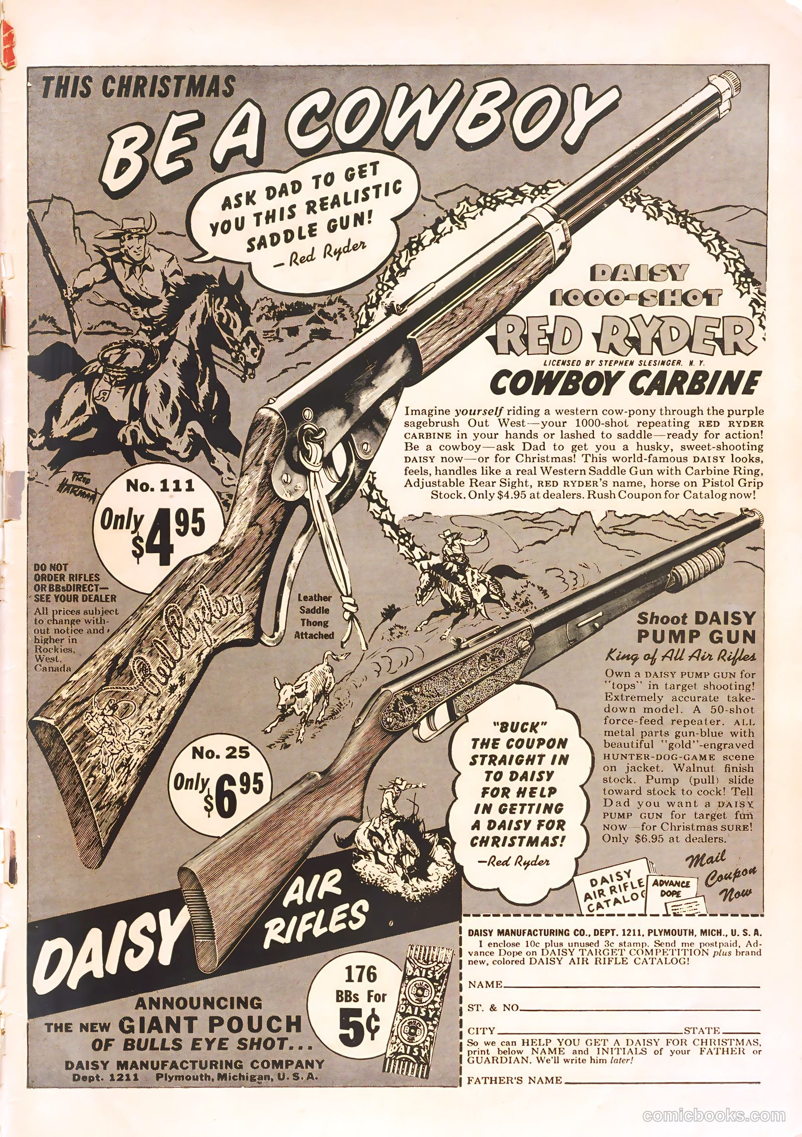 Rocky Lane Western #21 (1951) — page 51 of 52