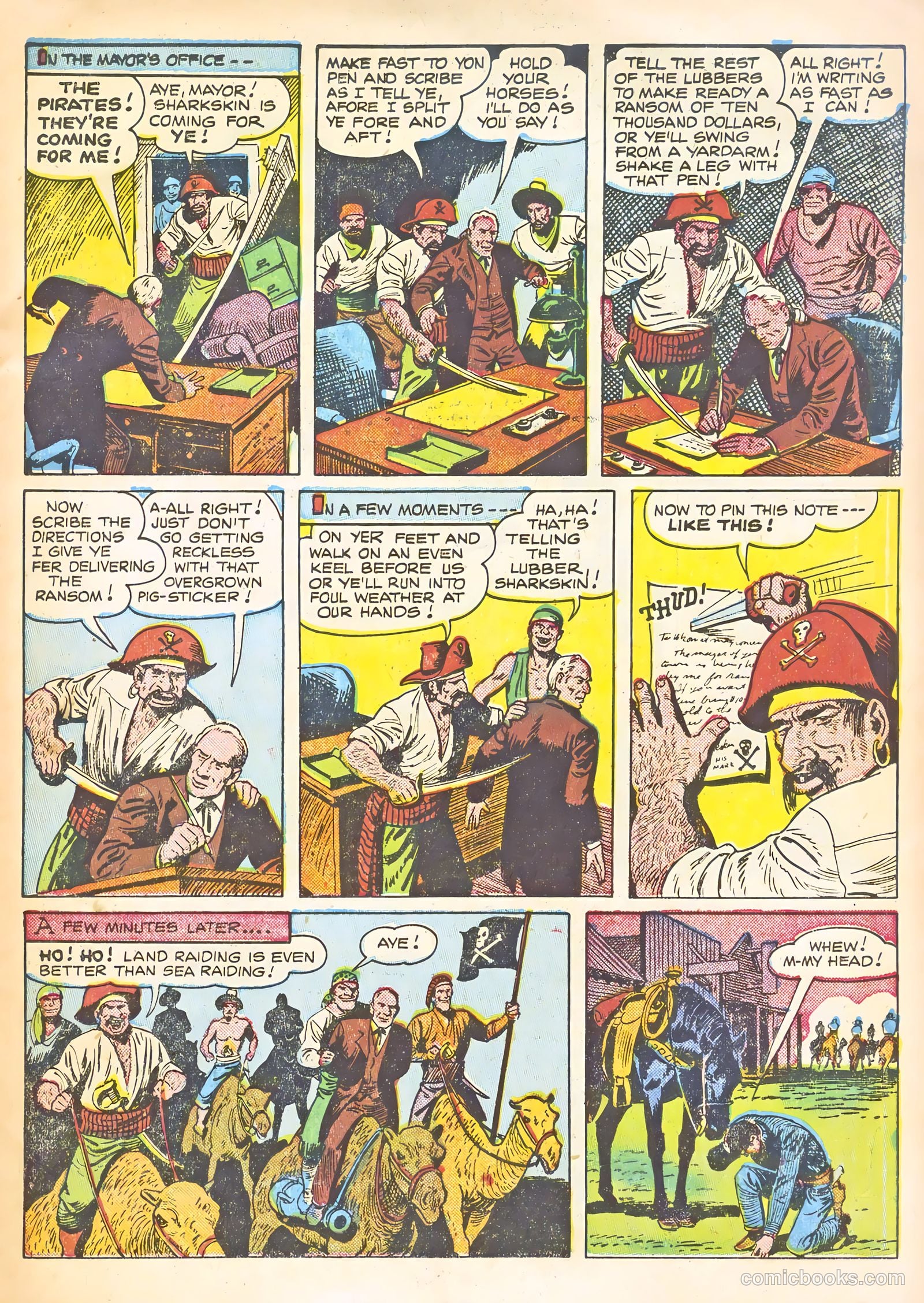 Rocky Lane Western #22 (1951) — page 11 of 36