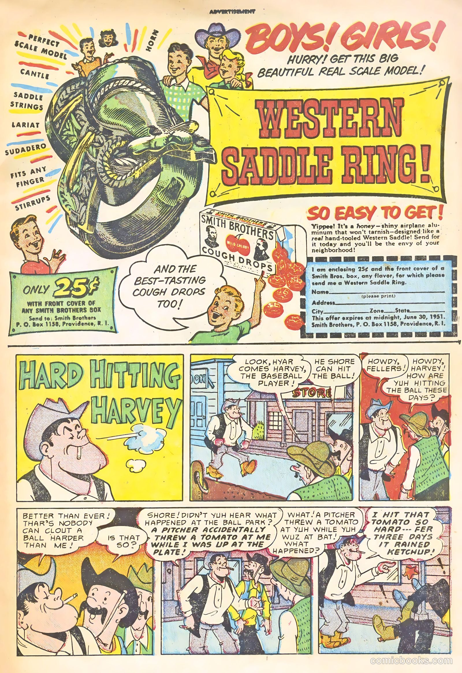 Rocky Lane Western #22 (1951) — page 15 of 36