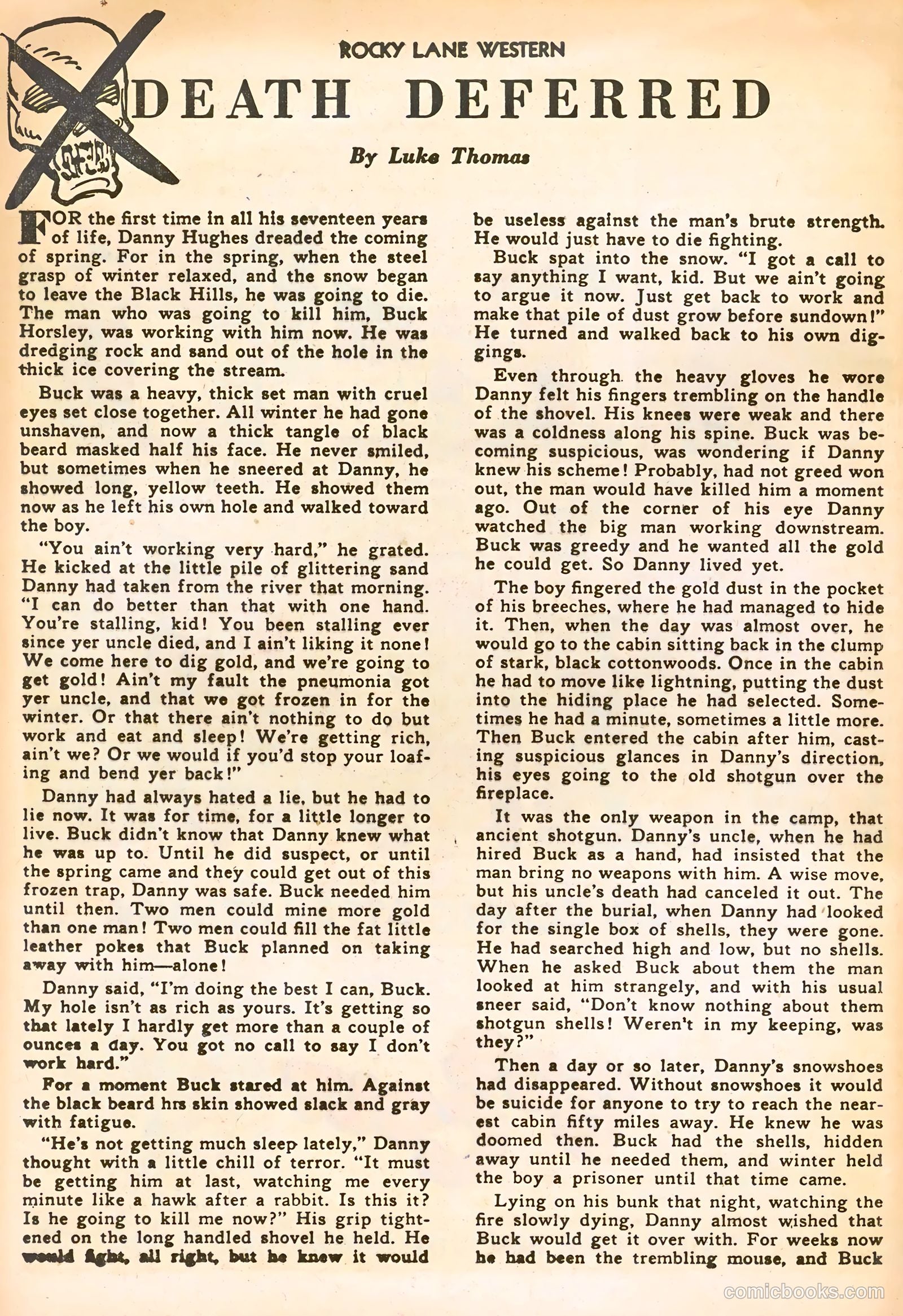 Rocky Lane Western #22 (1951) — page 24 of 36