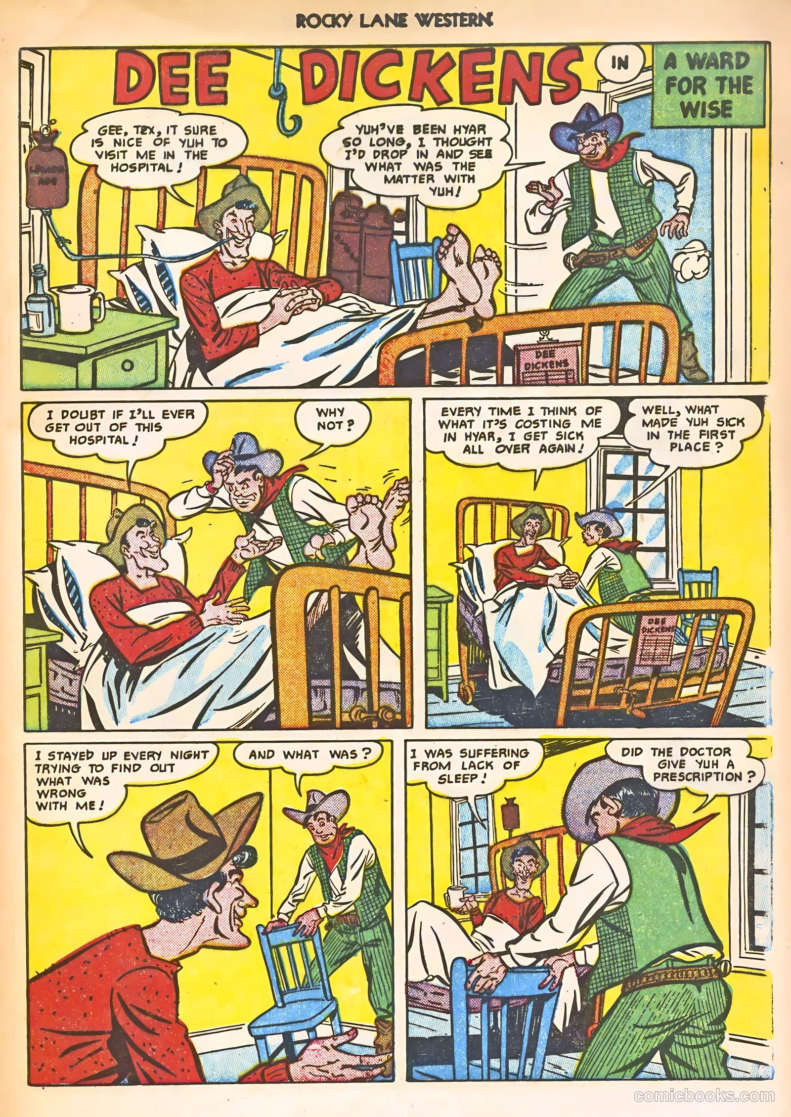 Rocky Lane Western #22 (1951) — page 29 of 36