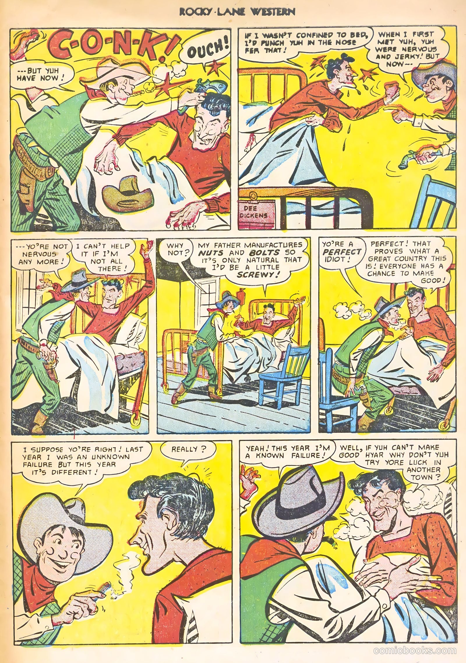 Rocky Lane Western #22 (1951) — page 31 of 36