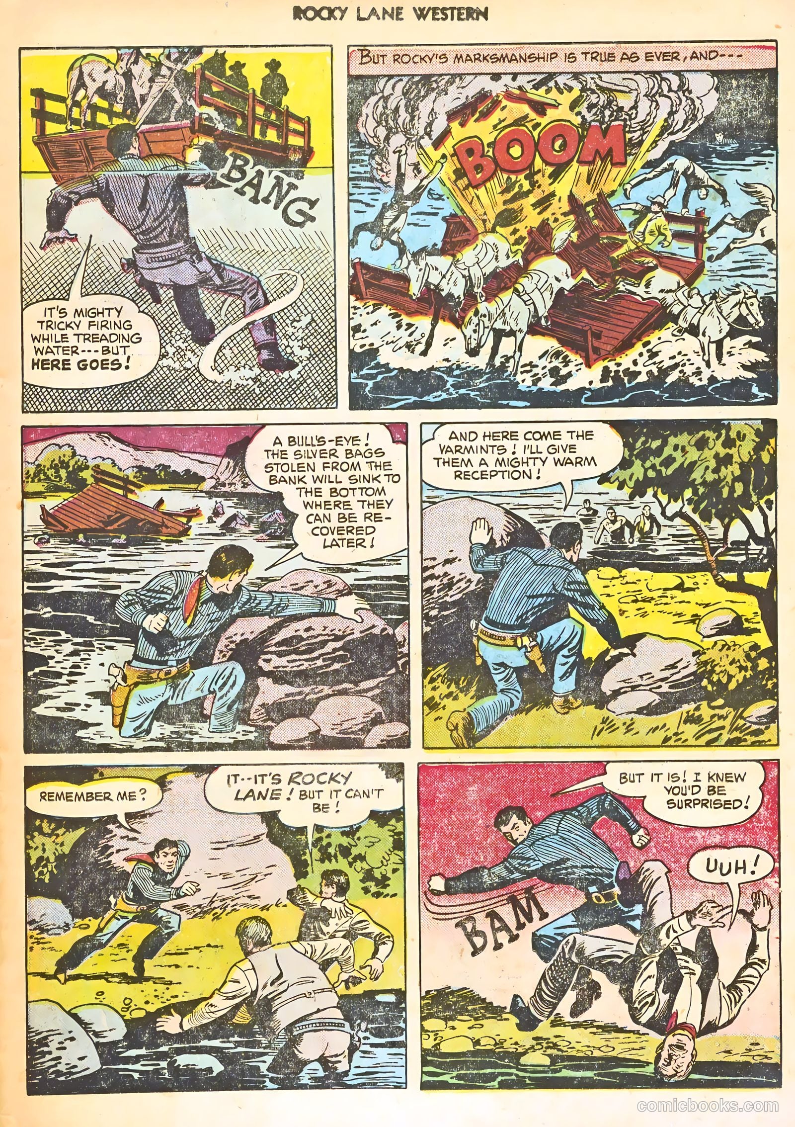 Rocky Lane Western #24 (1951) — page 11 of 52