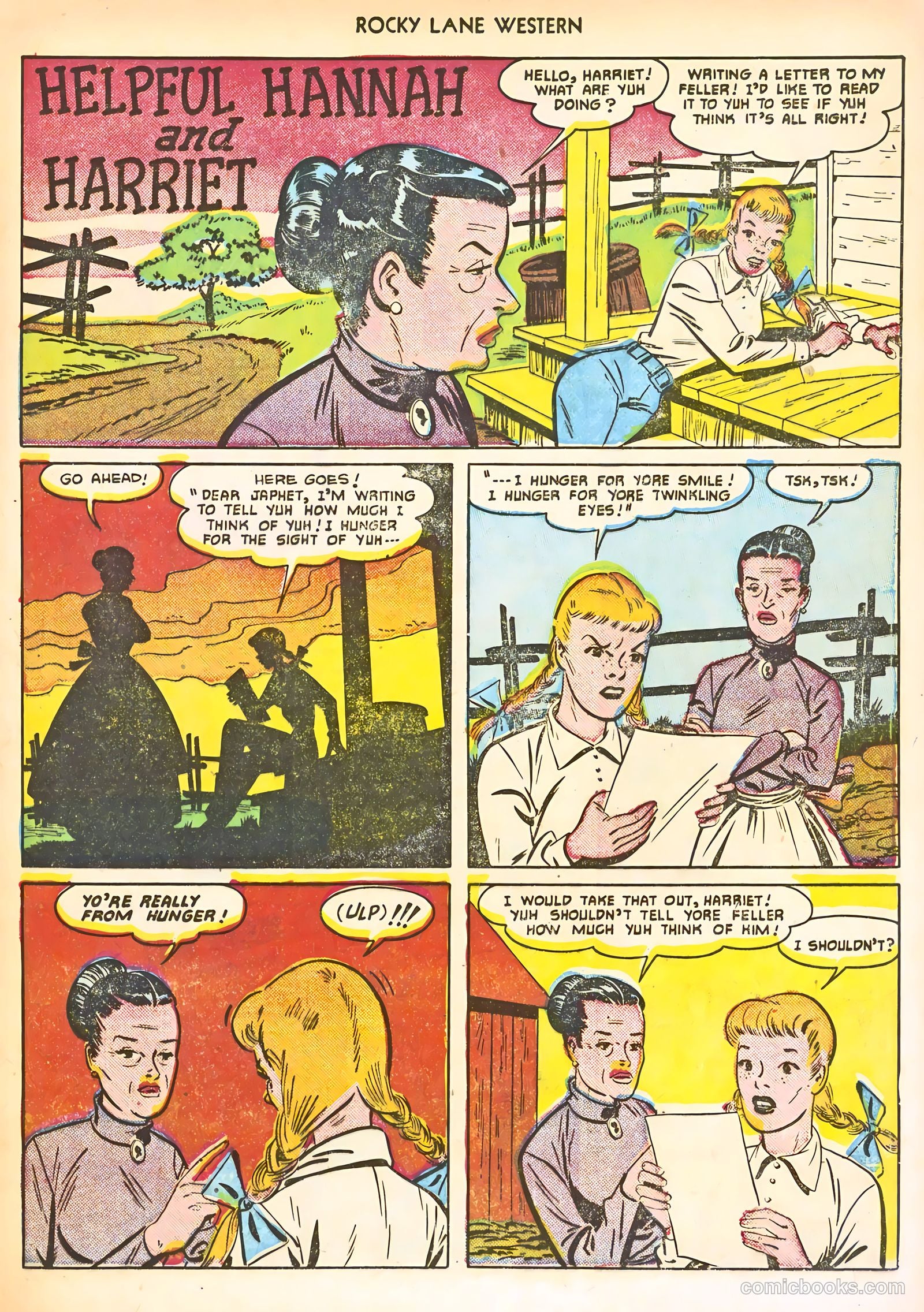 Rocky Lane Western #24 (1951) — page 13 of 52