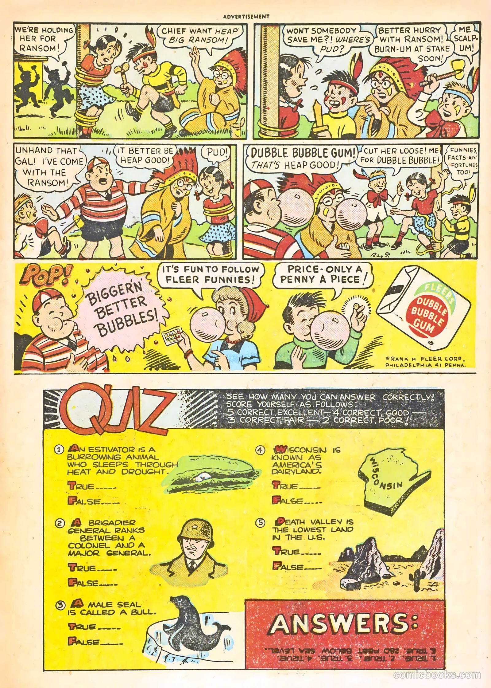 Rocky Lane Western #24 (1951) — page 15 of 52