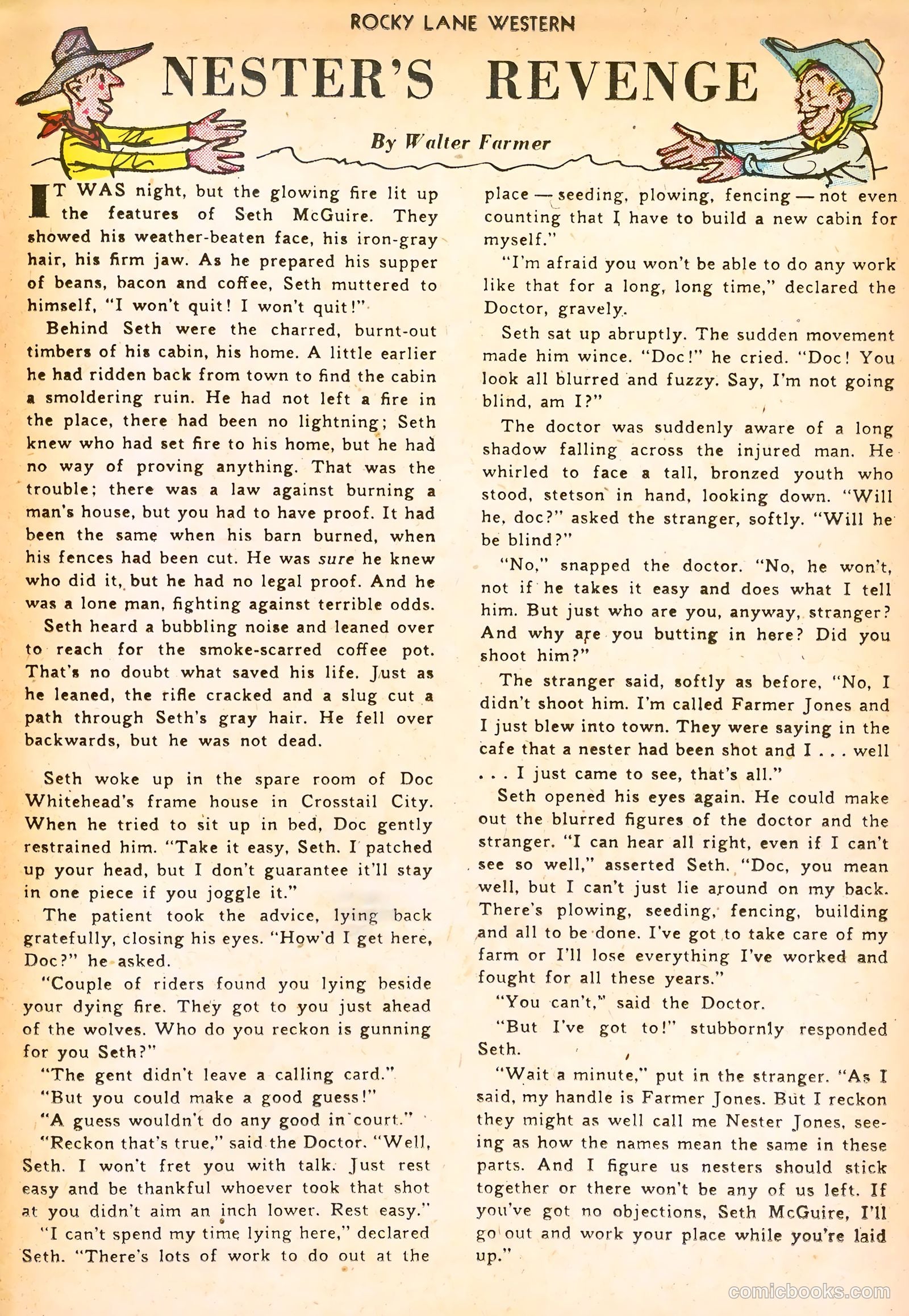 Rocky Lane Western #24 (1951) — page 25 of 52