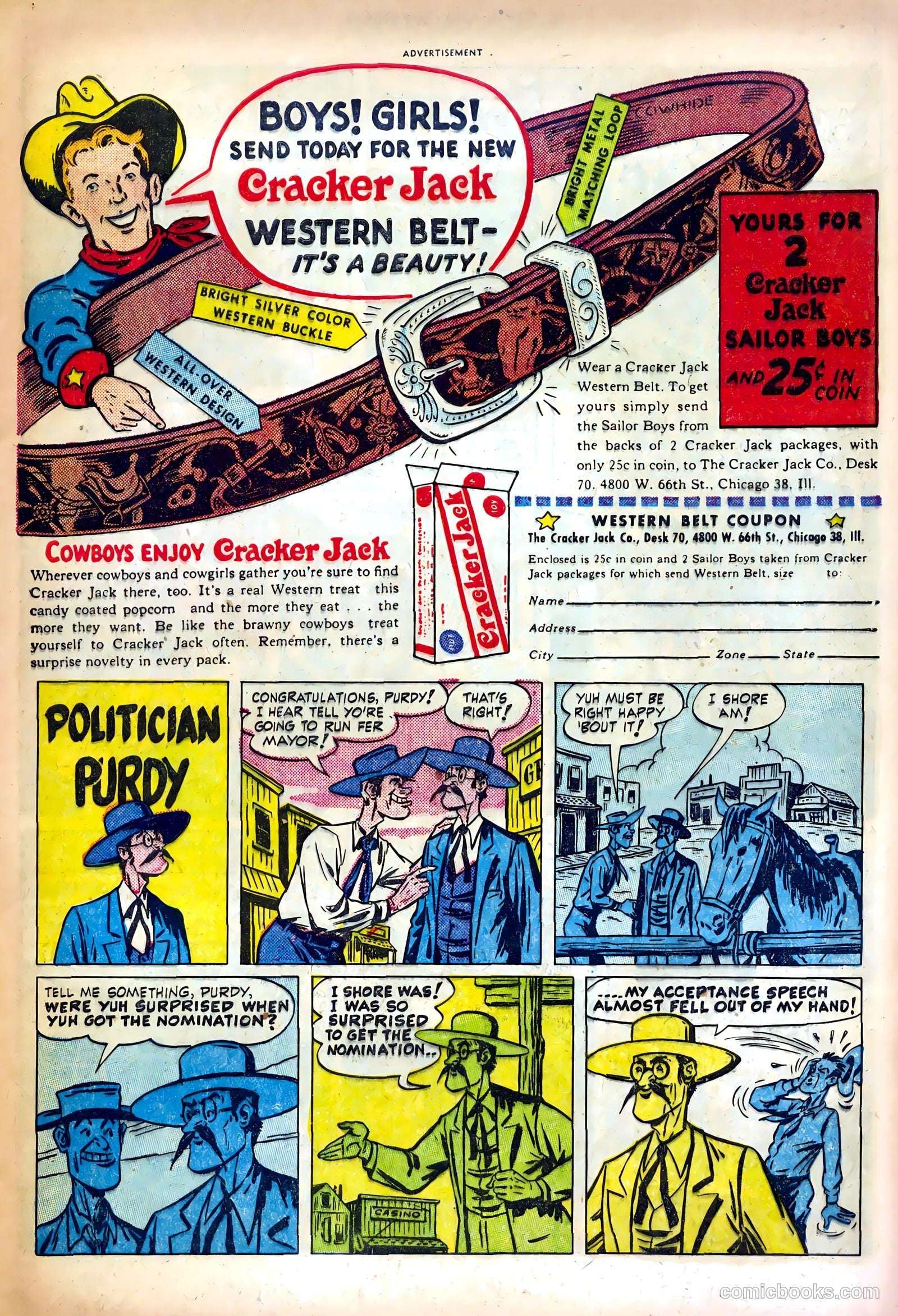 Rocky Lane Western #25 (1951) — page 9 of 36