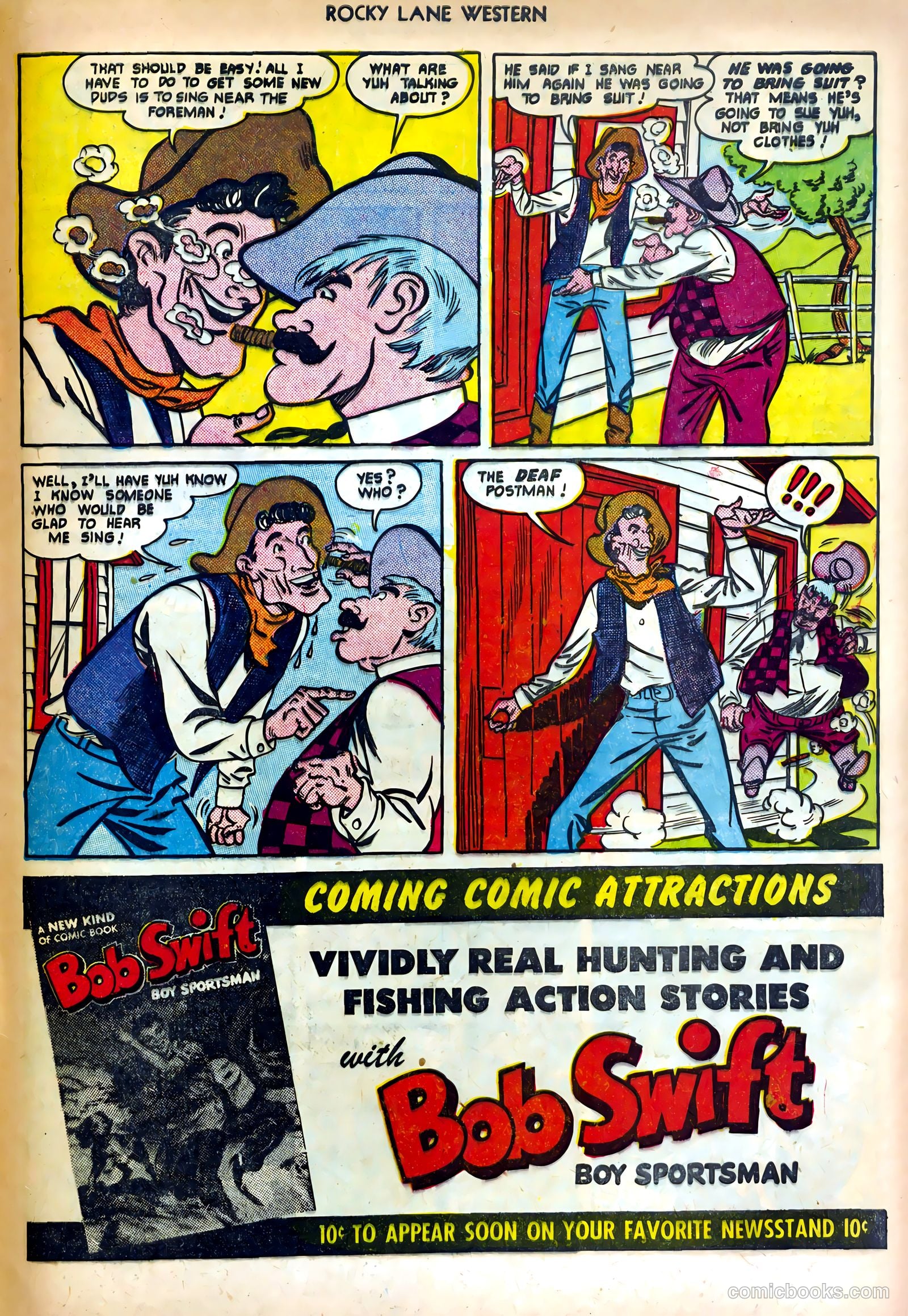 Rocky Lane Western #25 (1951) — page 29 of 36