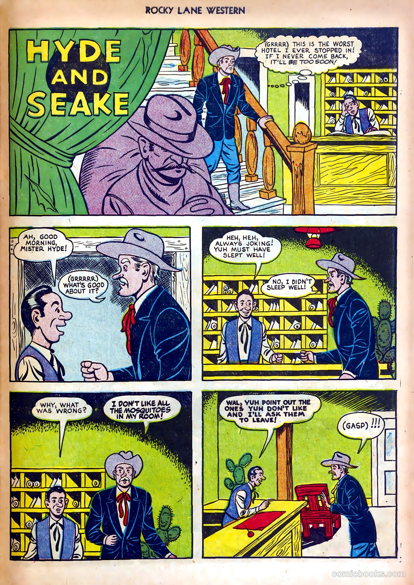 Rocky Lane Western #25 (1951) — page 31 of 36